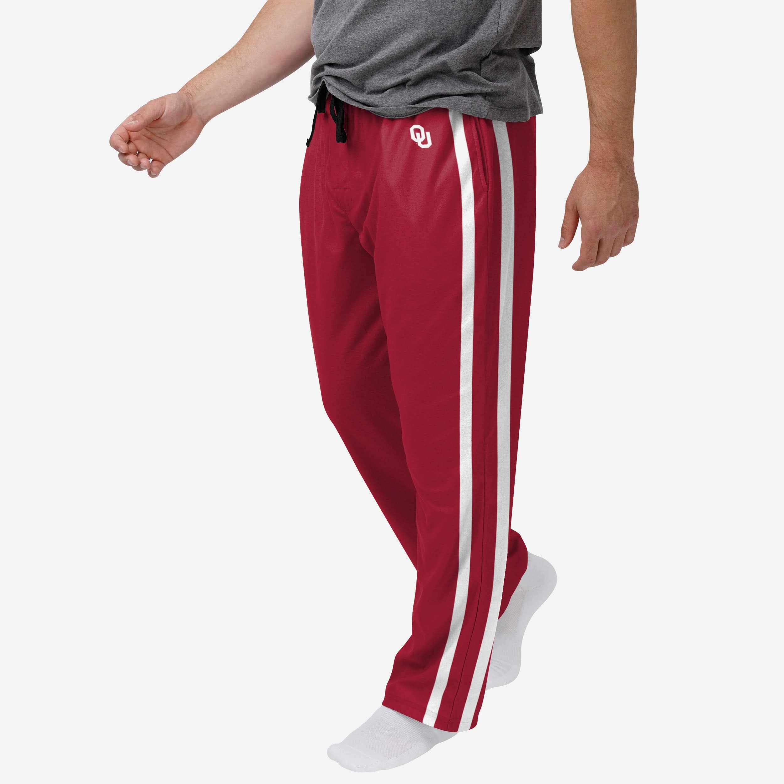 Women's Concepts Sport Gray/White Oklahoma Sooners Tradition Lightweight Lounge Pants Size: Extra Large