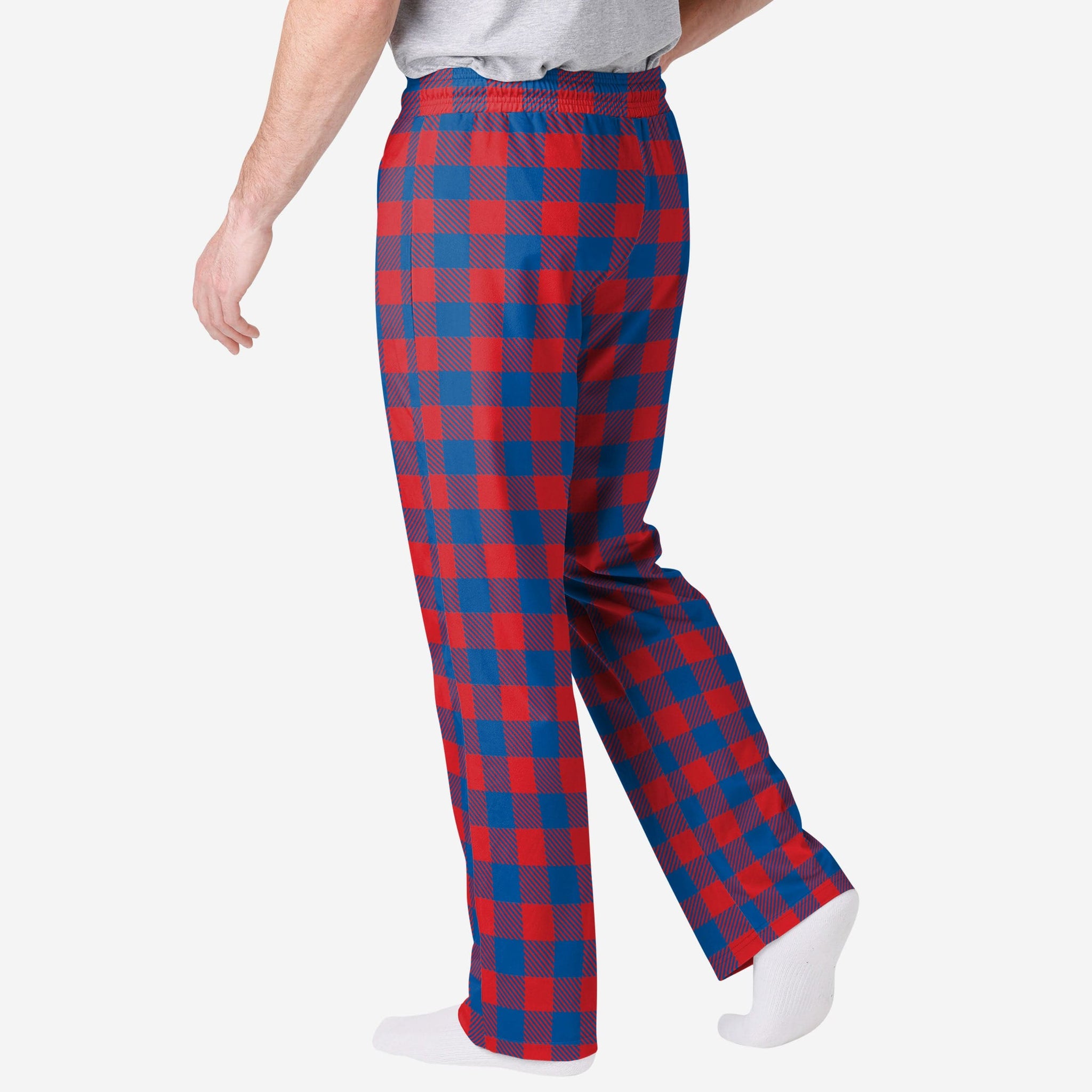 FOCO Buffalo Bills NFL Mens Buffalo Check Lounge Pants - XL