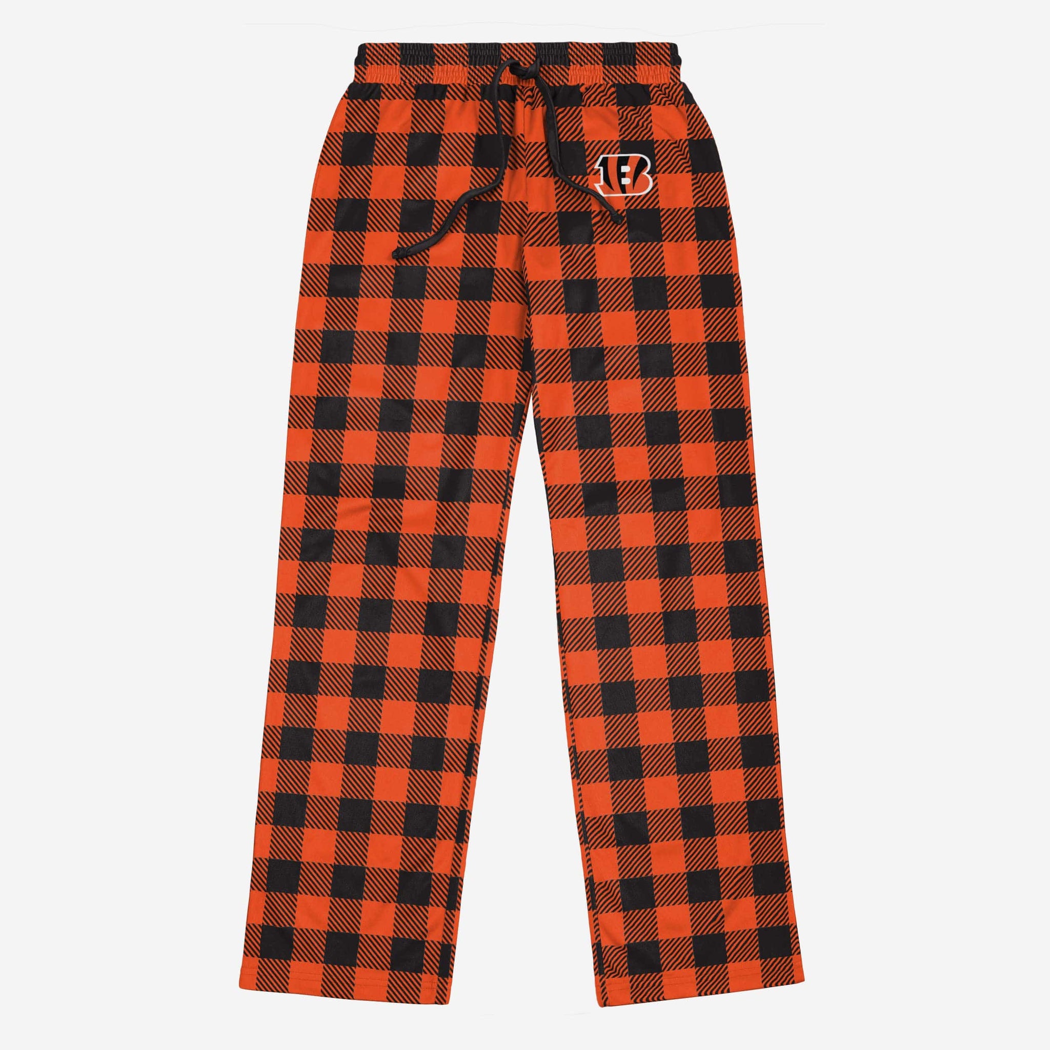 FOCO Cincinnati Bengals Buffalo Check Lounge Pants, Mens Size: XL