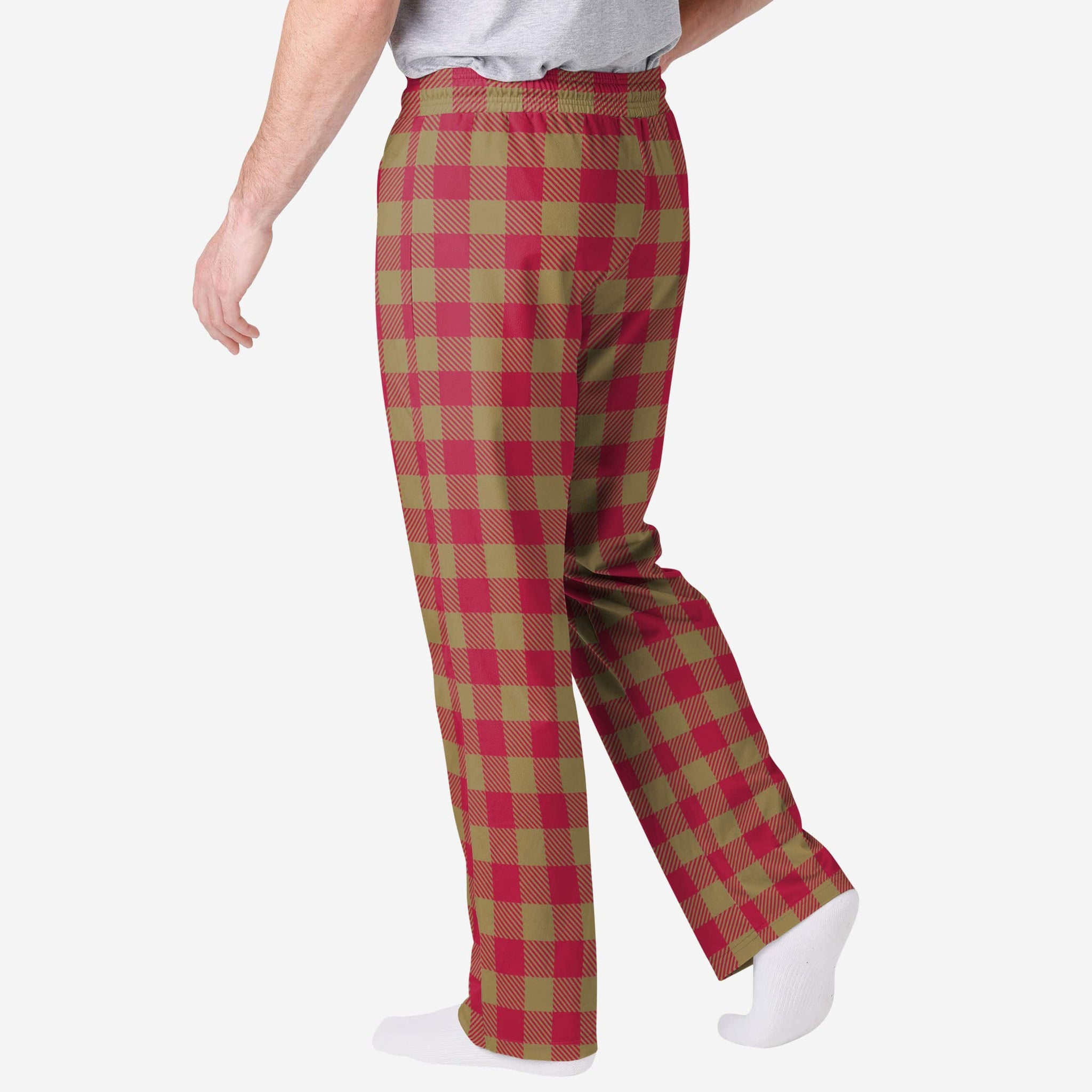 San Francisco 49ers Buffalo Check Lounge Pants FOCO