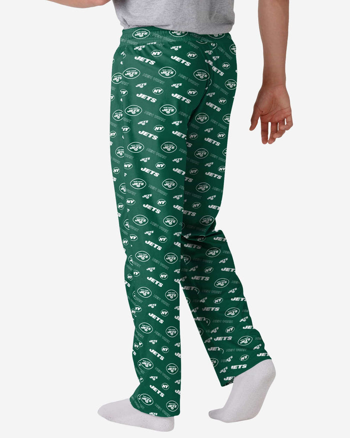 New York Jets Repeat Print Lounge Pants FOCO - FOCO.com