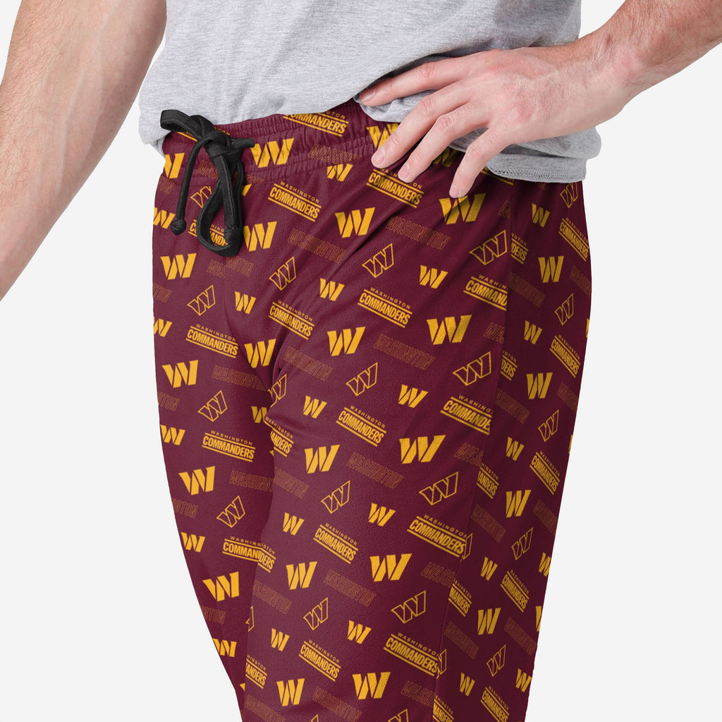 Washington Commanders Repeat Print Lounge Pants FOCO