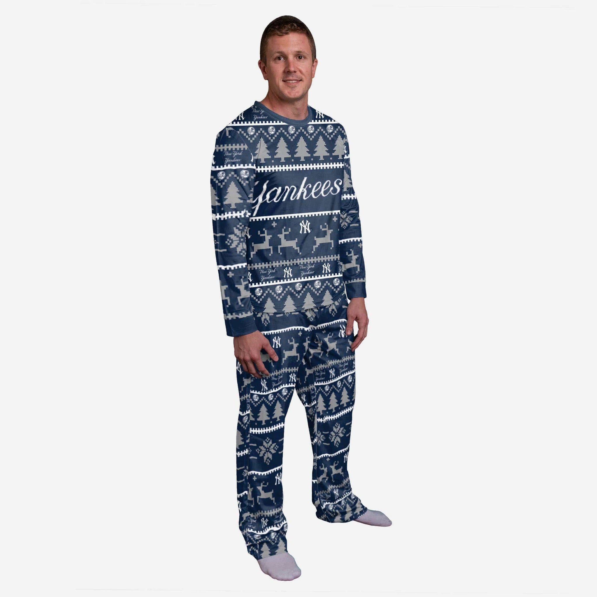 New York Yankees MLB Family Holiday Pajamas