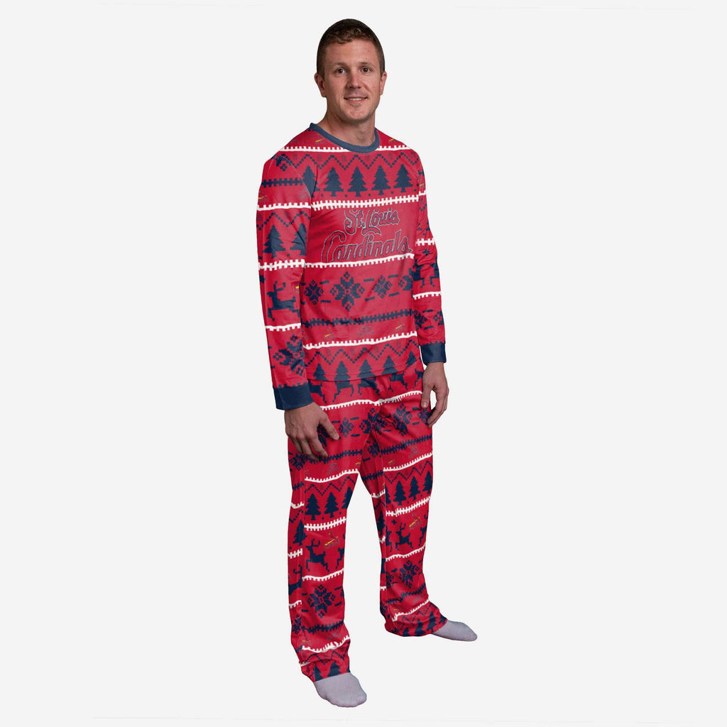 St Louis Cardinals Family Holiday Pajamas FOCO S - FOCO.com