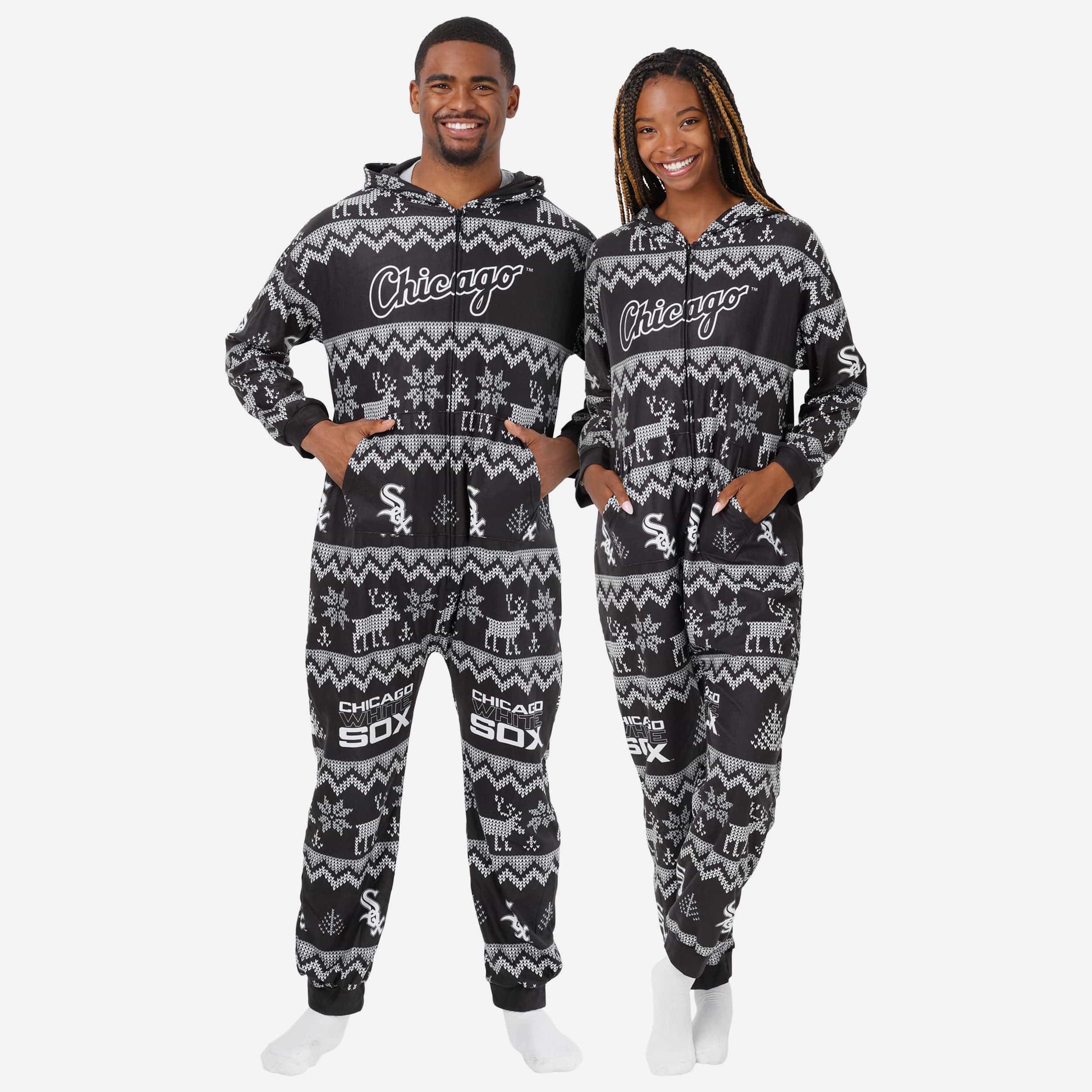 Official Mens Chicago White Sox Sleepwear, White Sox Pajamas