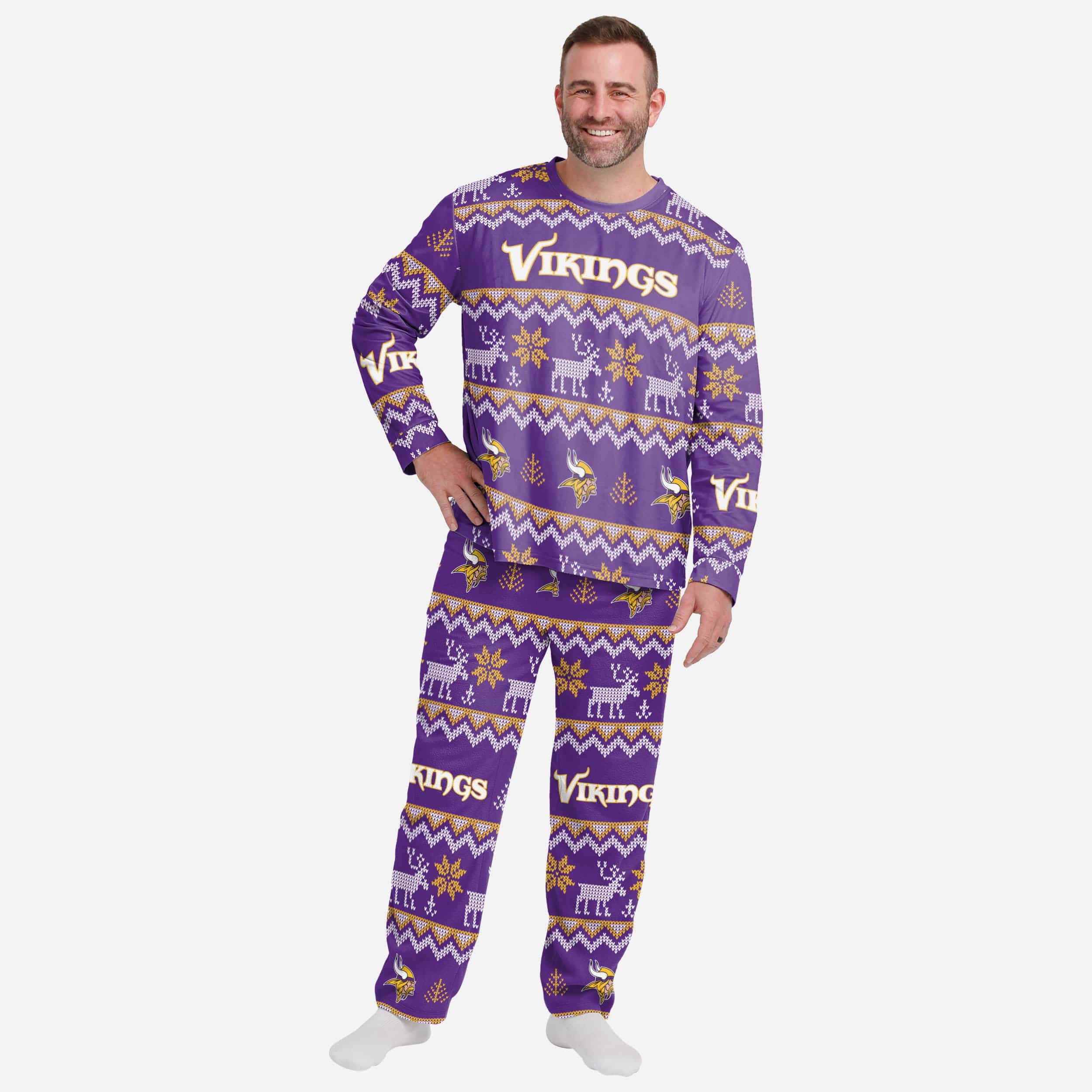 Vikings christmas online pajamas