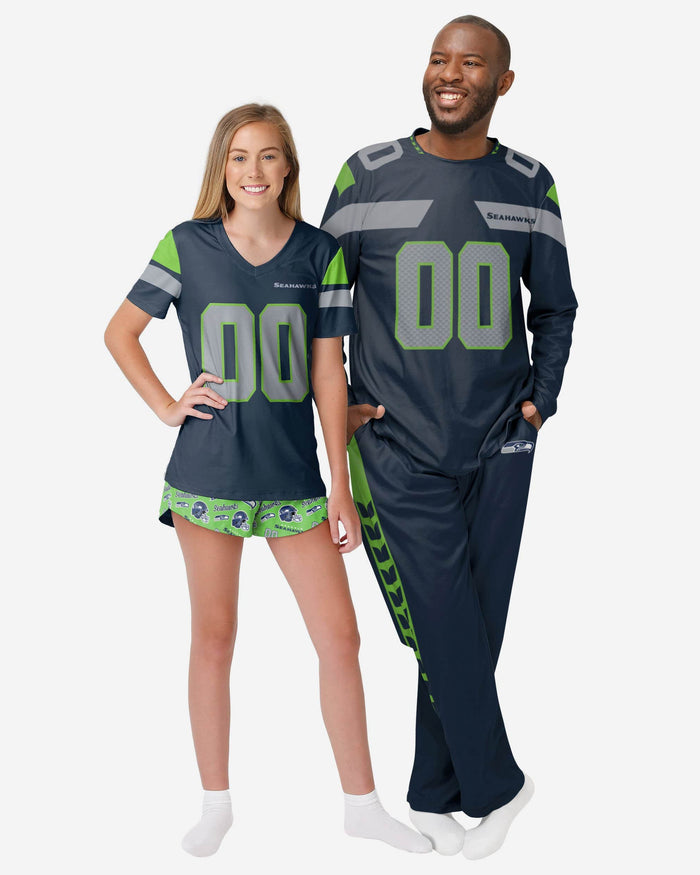 Seattle Seahawks Gameday Ready Pajama Set FOCO - FOCO.com