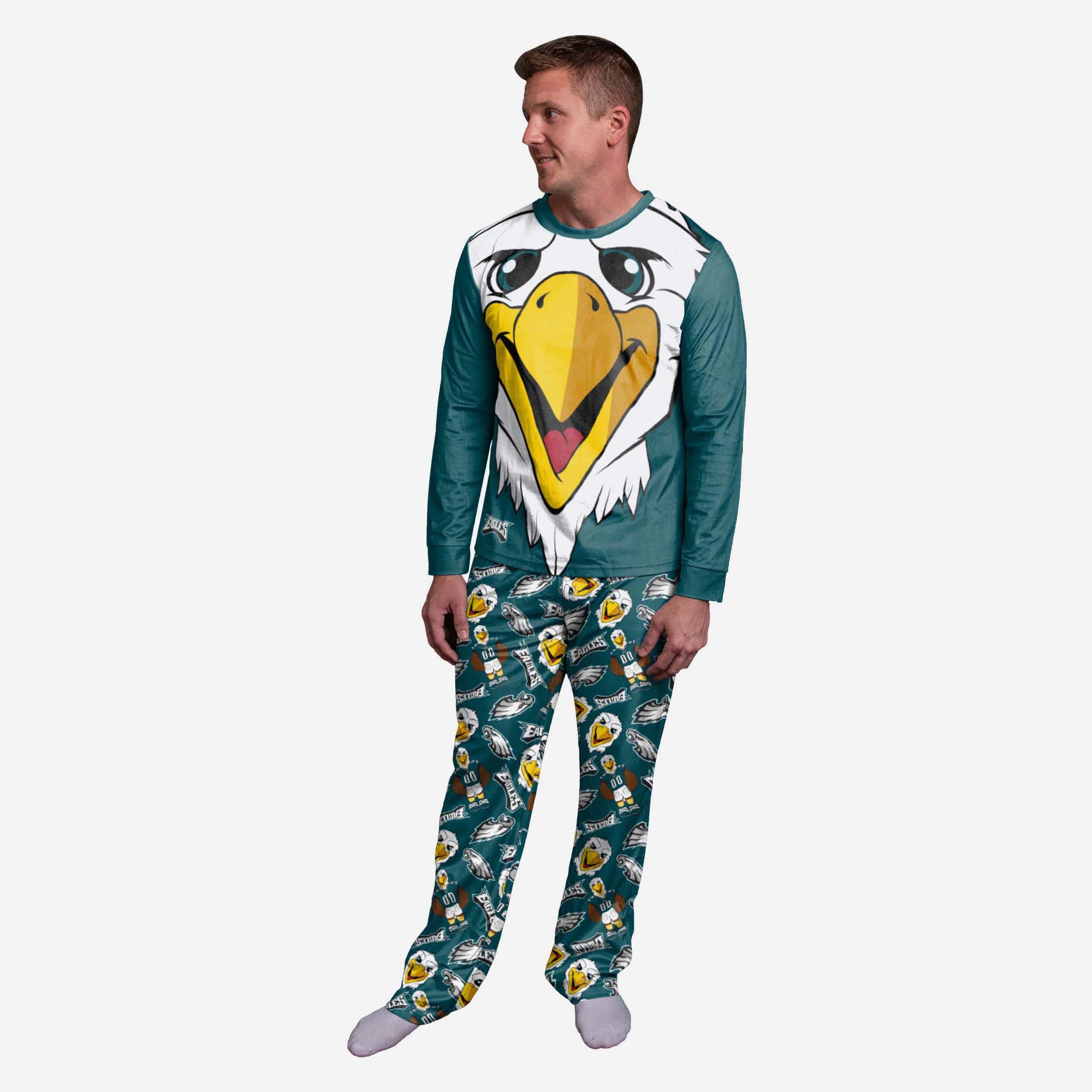 Philadelphia Eagles Gameday Ready One Piece Pajamas FOCO