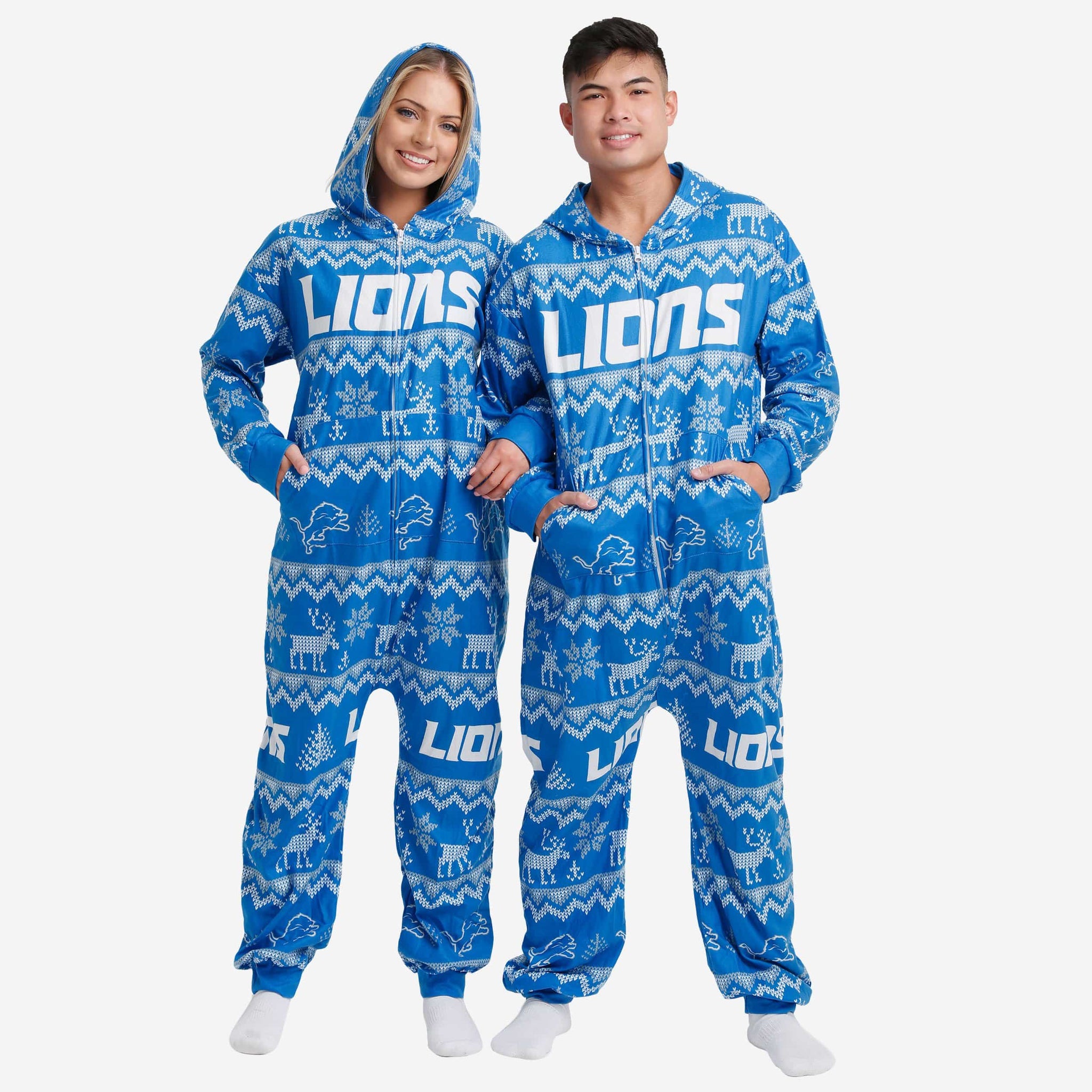 Los Angeles Dodgers Ugly Pattern One Piece Pajamas, Unisex Size: 2XL