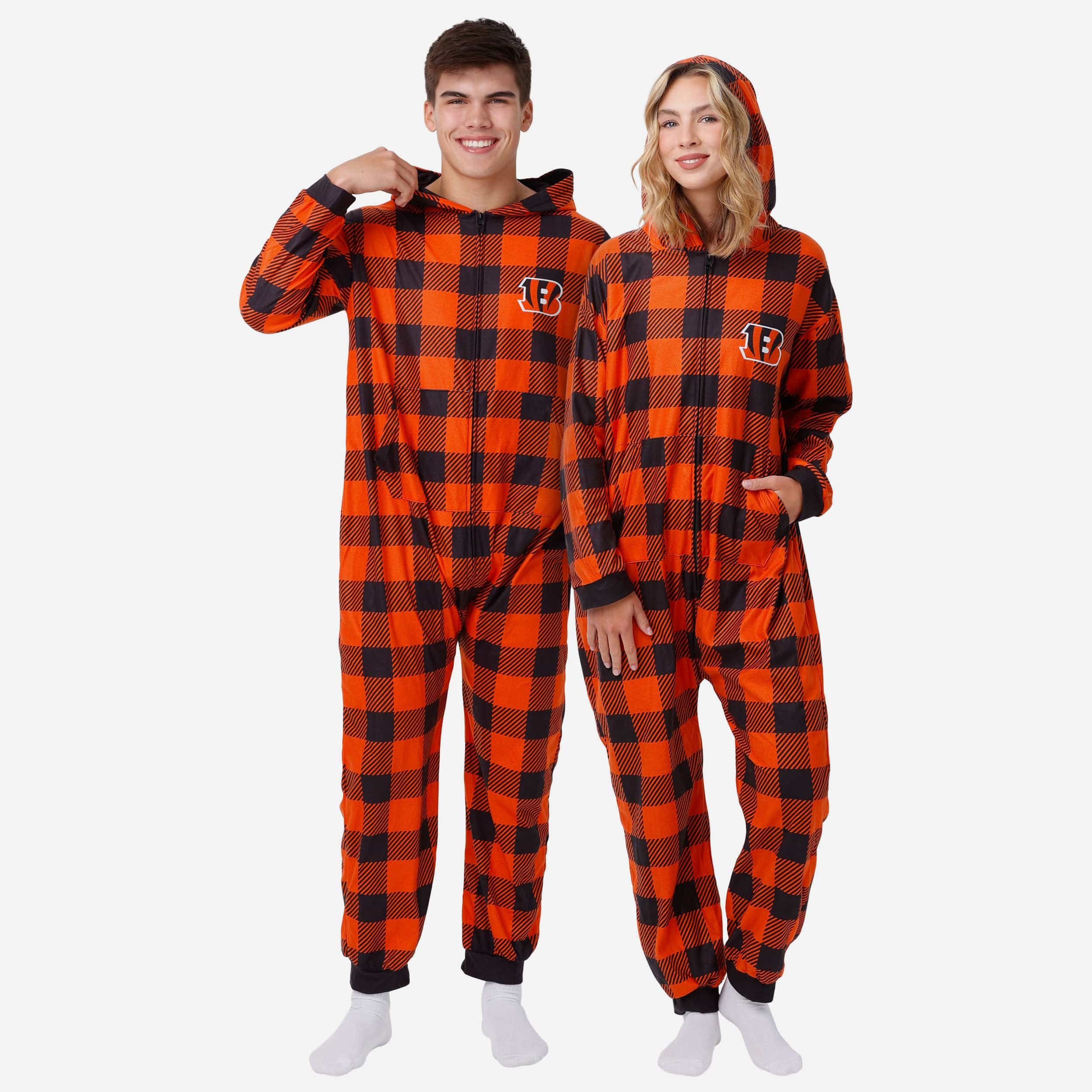 Cincinnati Bengals Who Dey Peace Love Pajamas Set - Growkoc