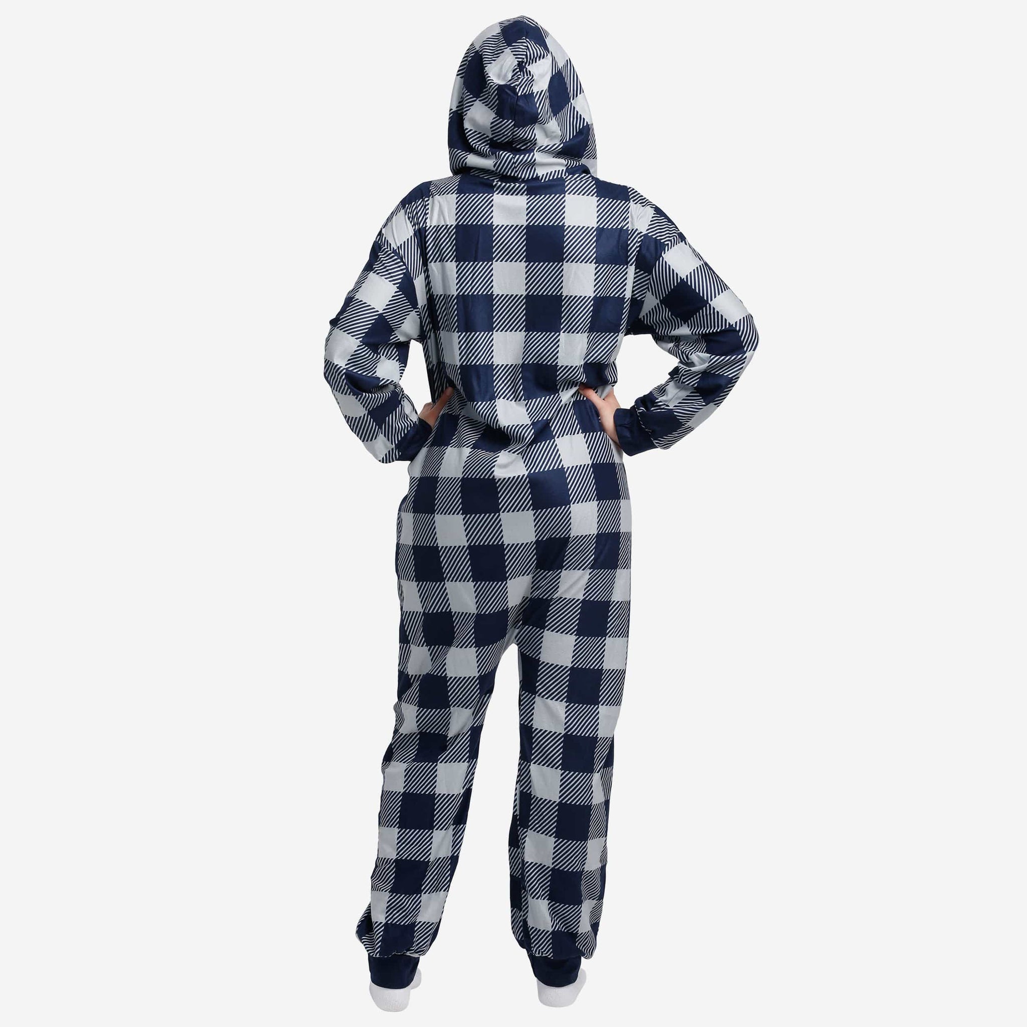 Cowboys Cowboys Navy Blue Baby Festive One Piece Romper Pajamas