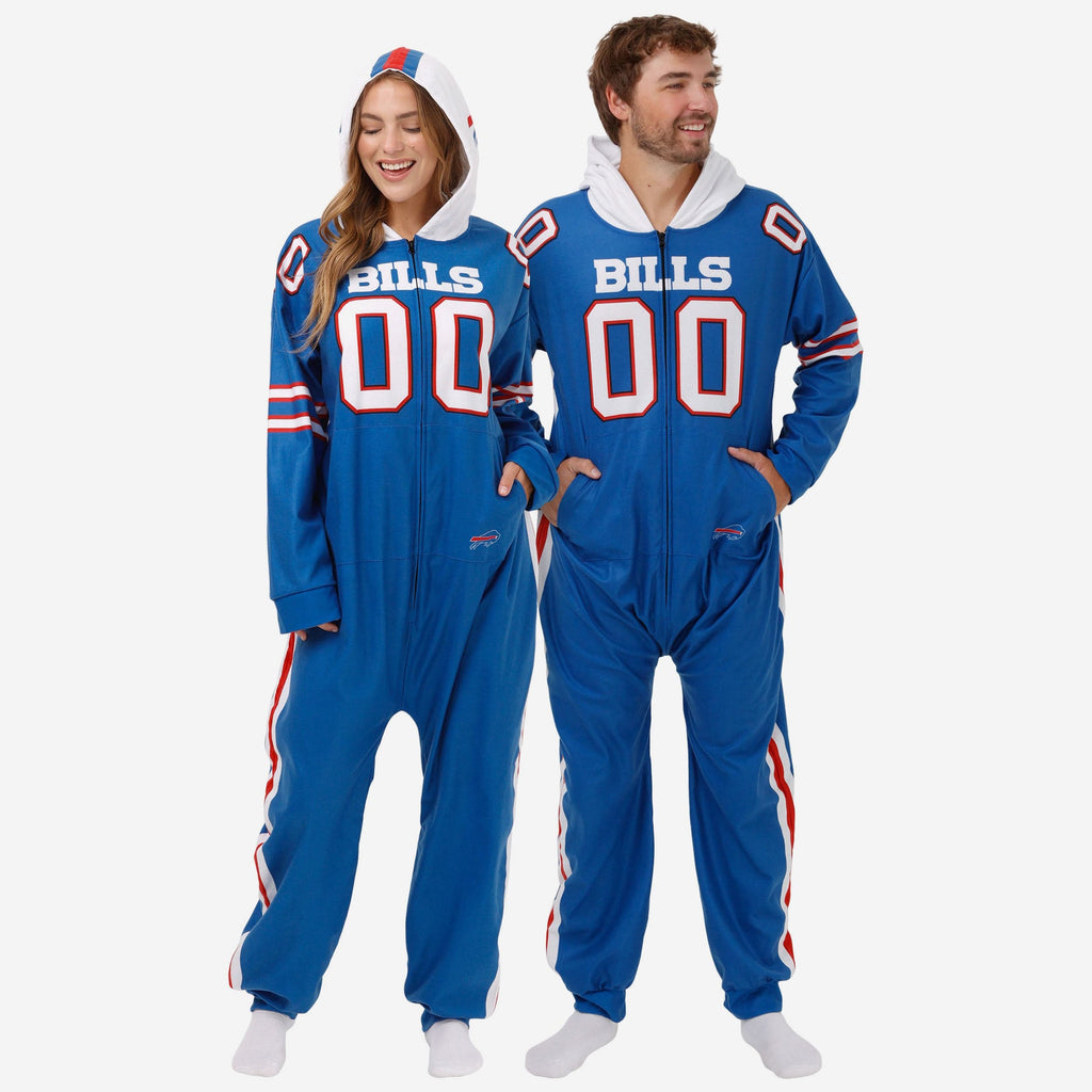 Buffalo Bills Gameday Ready One Piece Pajamas FOCO