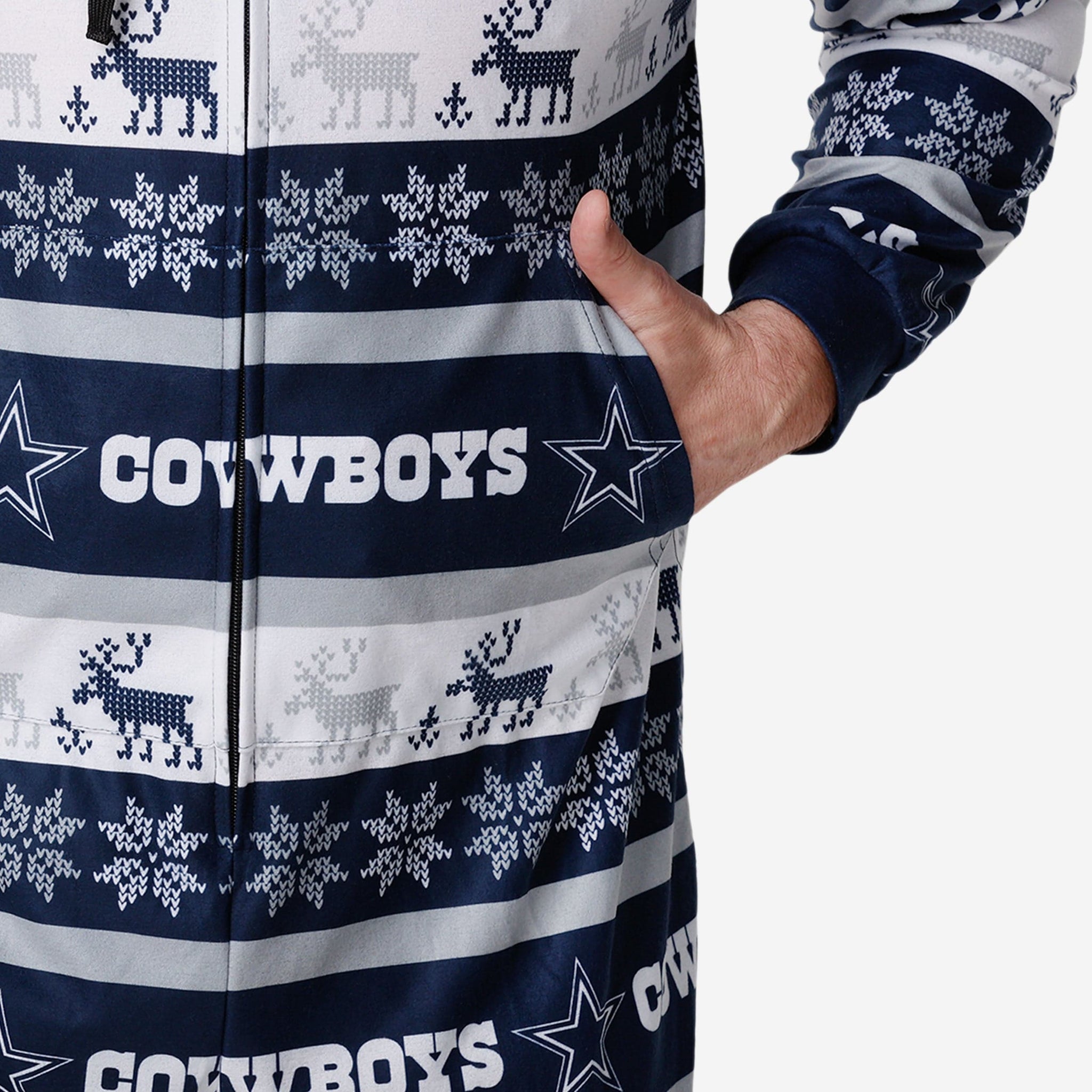Best Selling Product] Dallas Cowboys Ugly Christmas Sweater Light