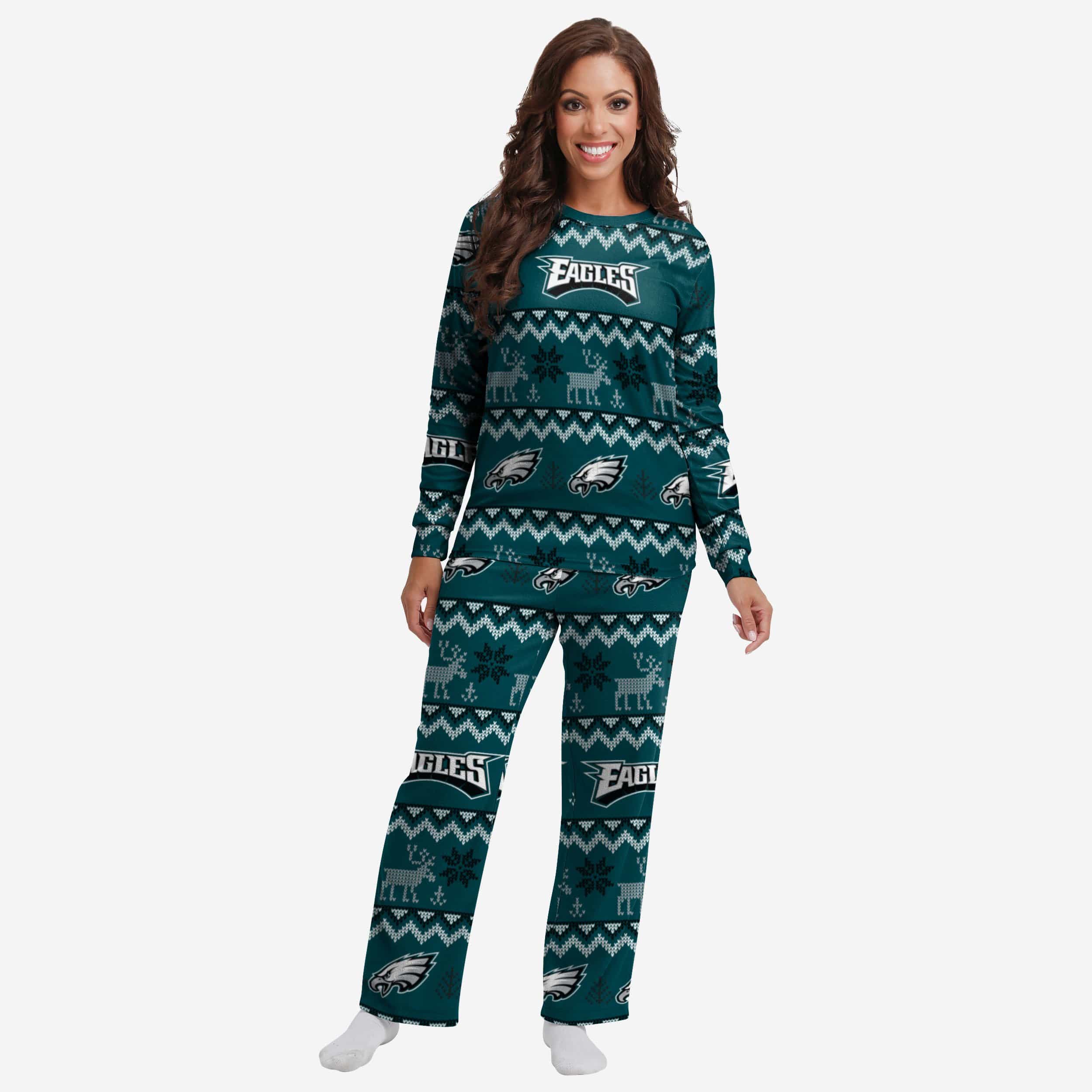 Philadelphia Eagles NFL Womens Gameday Ready Pajama Set