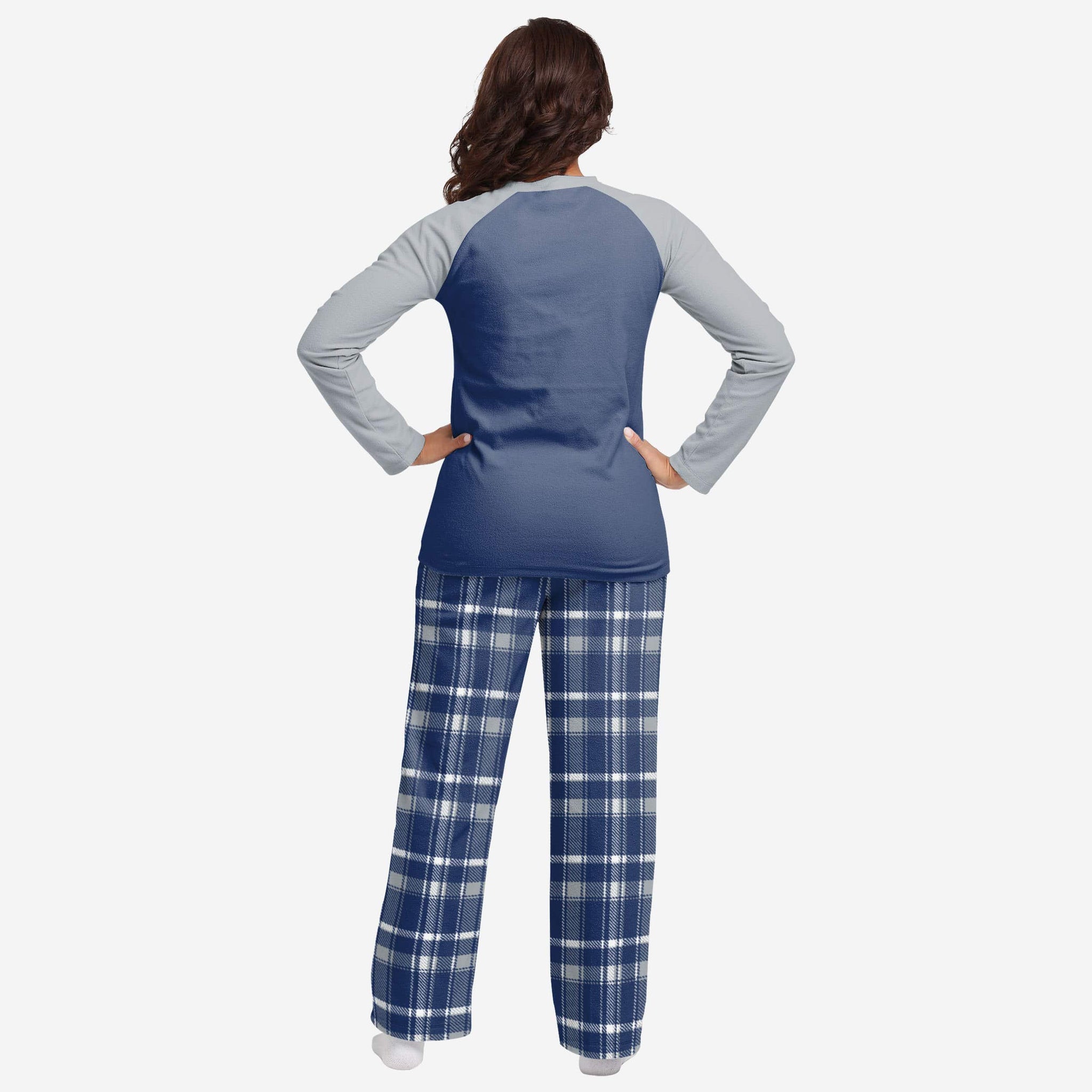 Dallas Cowboys Womens Plaid Family Holiday Pajamas FOCO