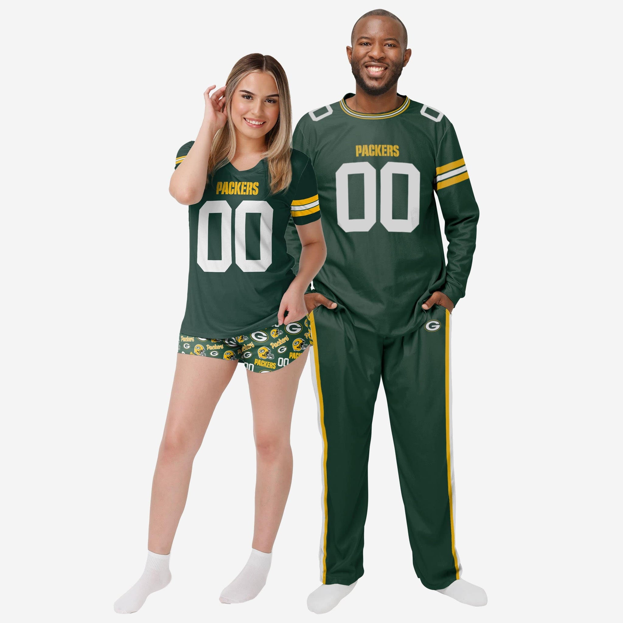 NFL Green Bay Packers Women's Highland Pajama Set 