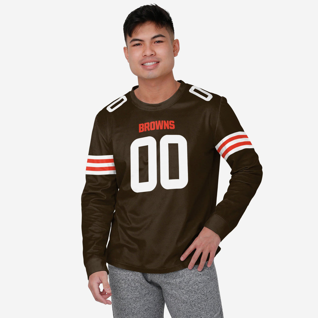 Cleveland Browns Gameday Ready Lounge Shirt FOCO S - FOCO.com