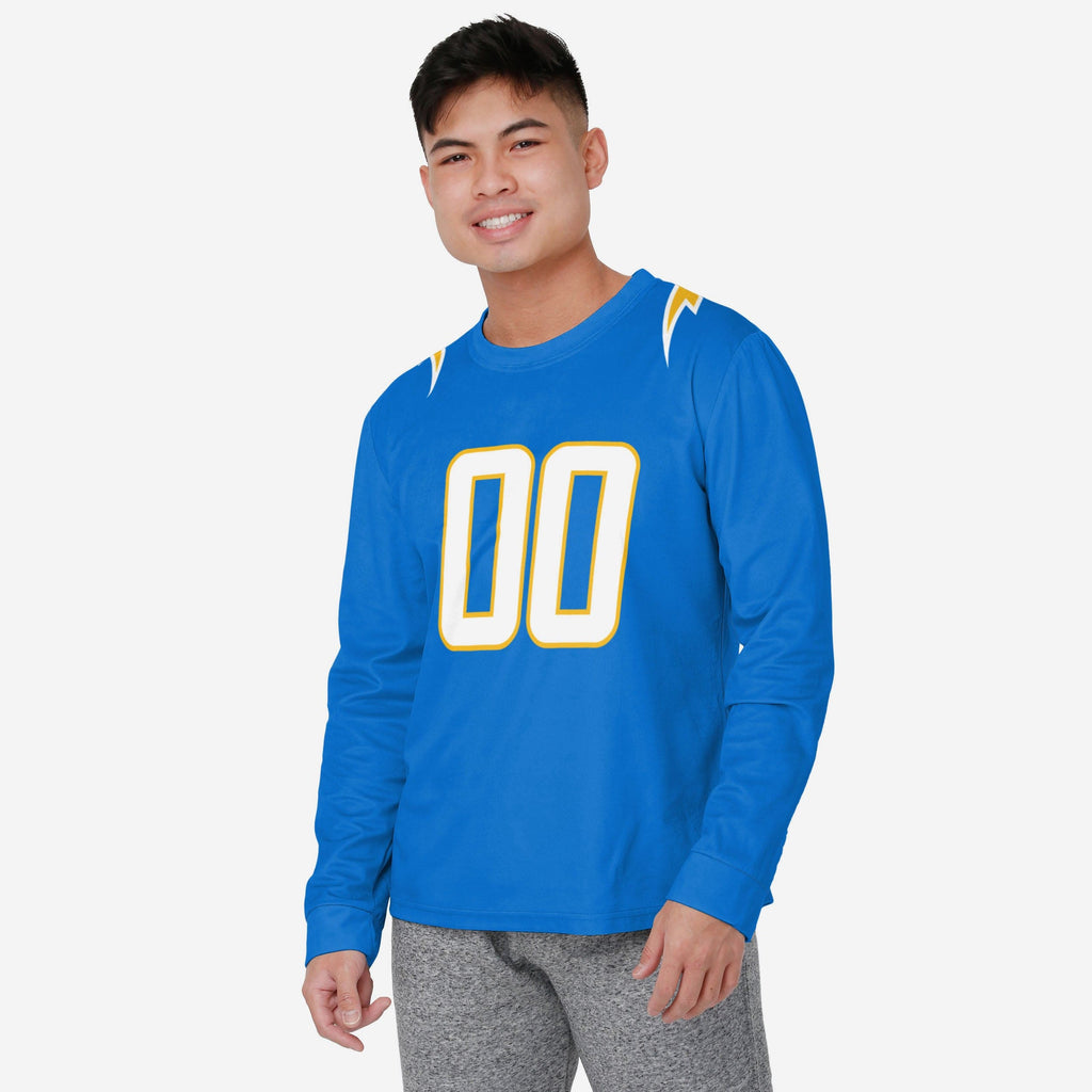 Los Angeles Chargers Gameday Ready Lounge Shirt FOCO