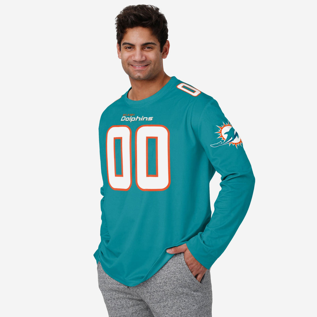 Miami Dolphins Gameday Ready Lounge Shirt FOCO S - FOCO.com