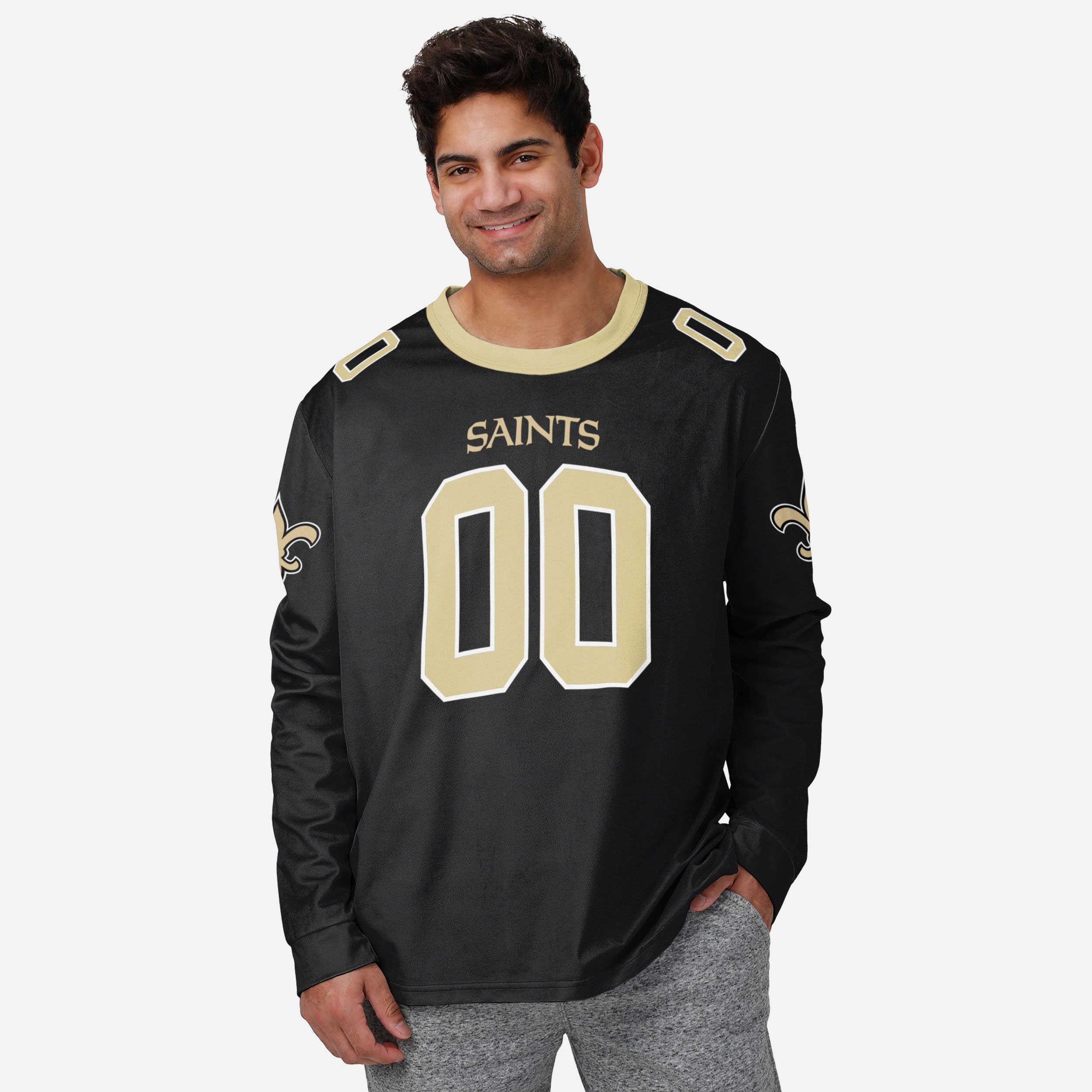 FOCO New Orleans Saints NFL Womens Gameday Ready Lounge Shirt