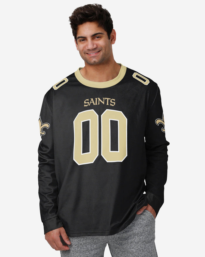 FOCO New Orleans Saints NFL Mens Gameday Ready Lounge Shirt