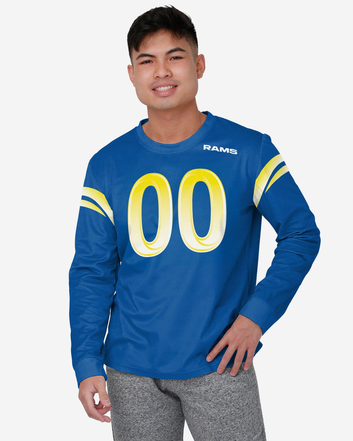 Los Angeles Rams Gameday Ready Lounge Shirt FOCO S - FOCO.com