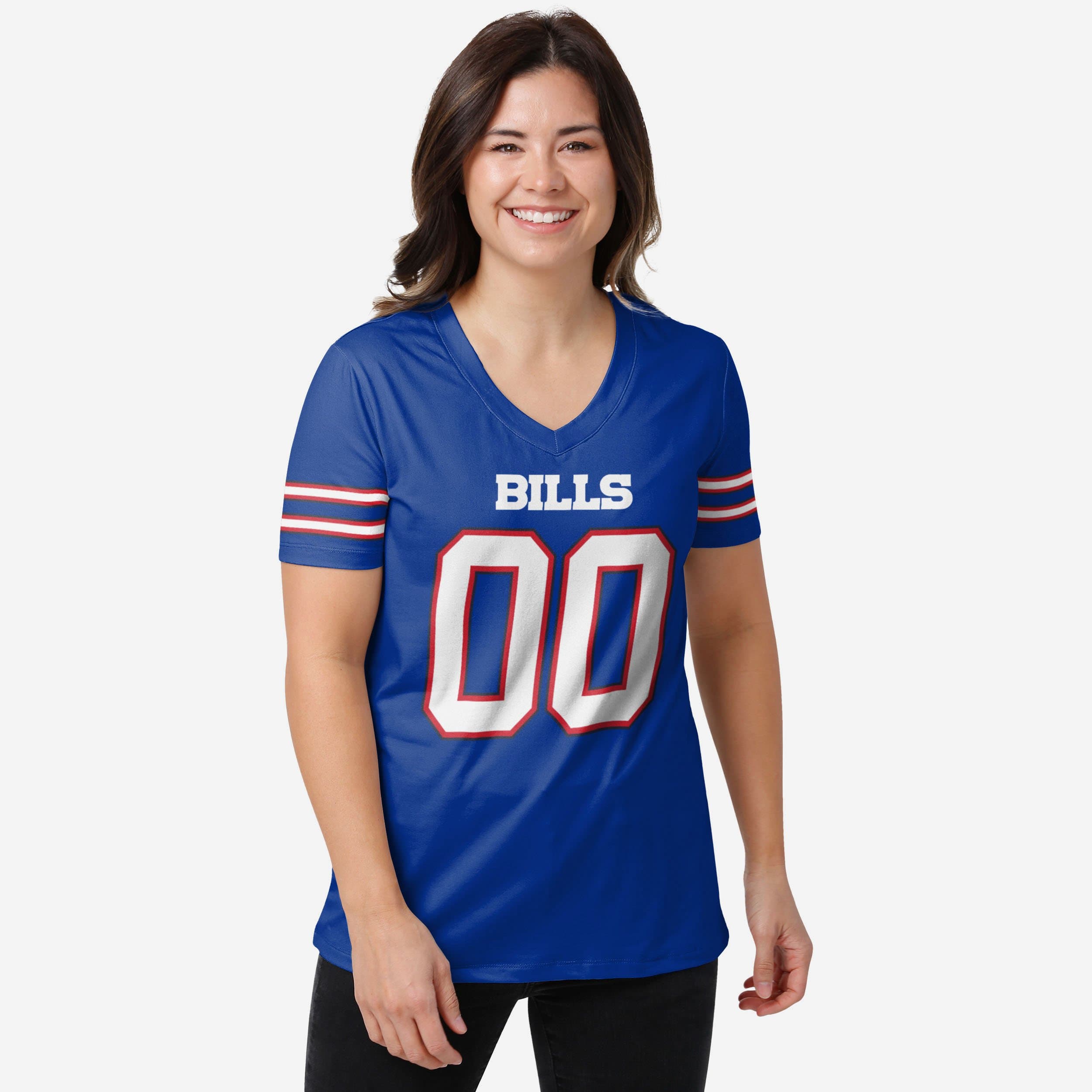 Buffalo Bills Womens Gameday Ready Lounge Shirt FOCO