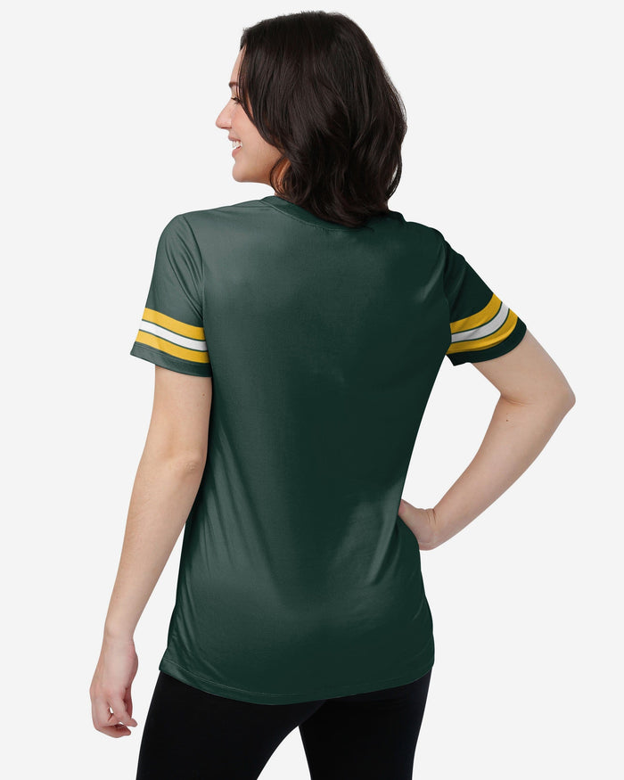 Green Bay Packers Womens Gameday Ready Lounge Shirt FOCO - FOCO.com