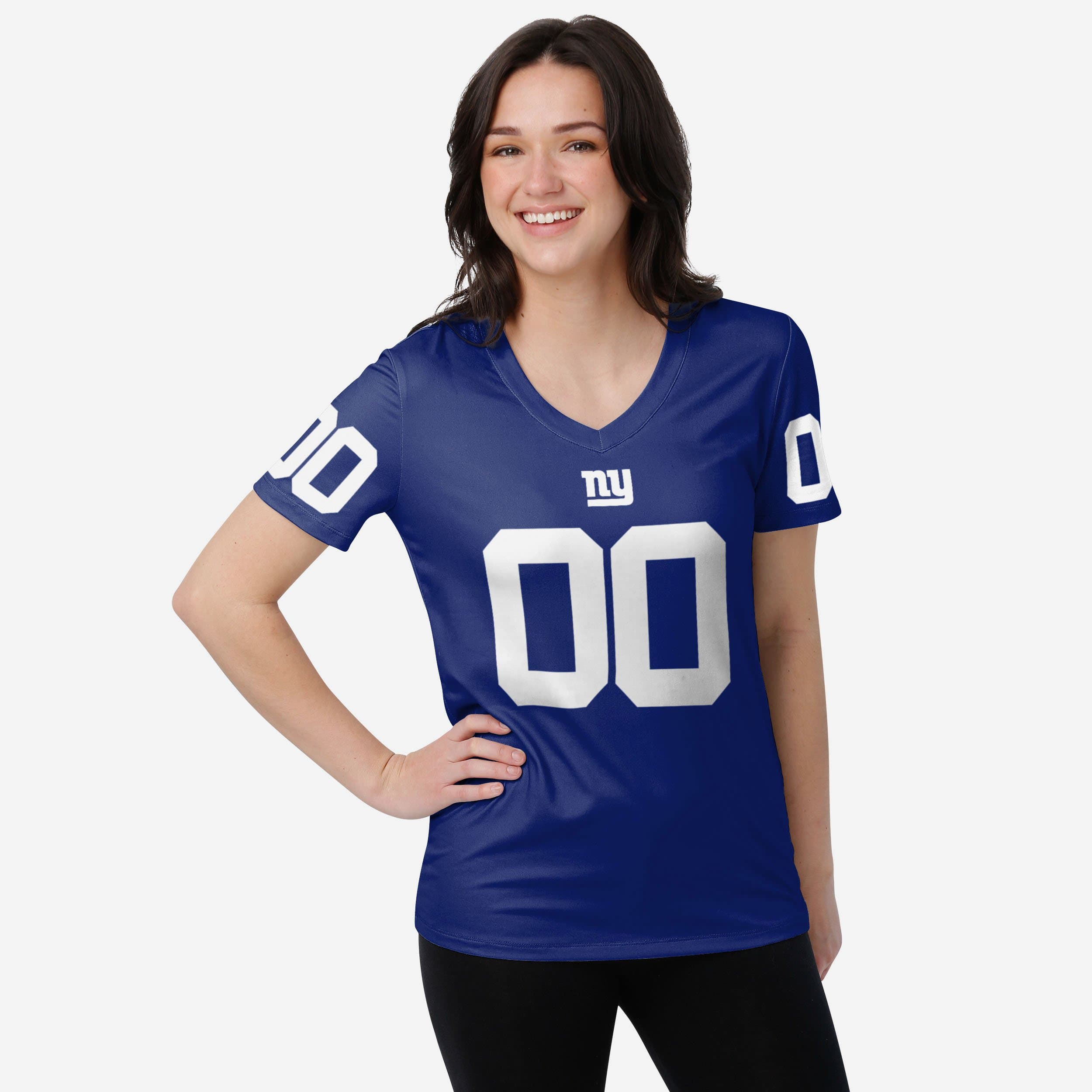 FOCO New York Giants NFL Womens Gameday Ready Lounge Shirt