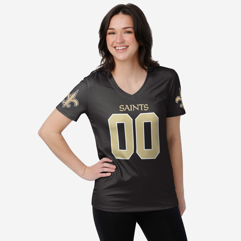 New Orleans Saints Womens Gameday Ready Lounge Shirt FOCO S - FOCO.com