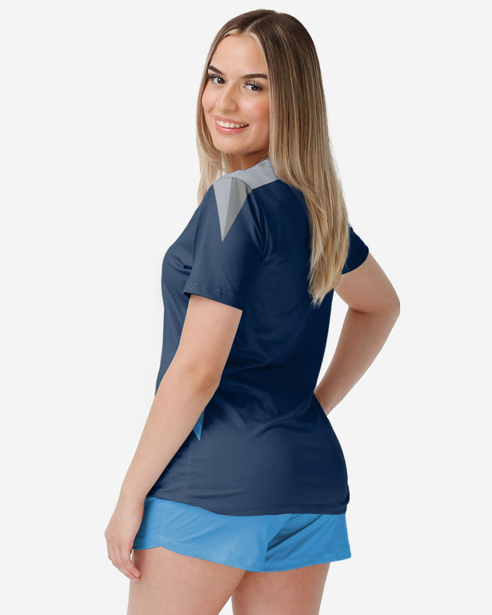 Tennessee Titans Womens Gameday Ready Lounge Shirt FOCO - FOCO.com