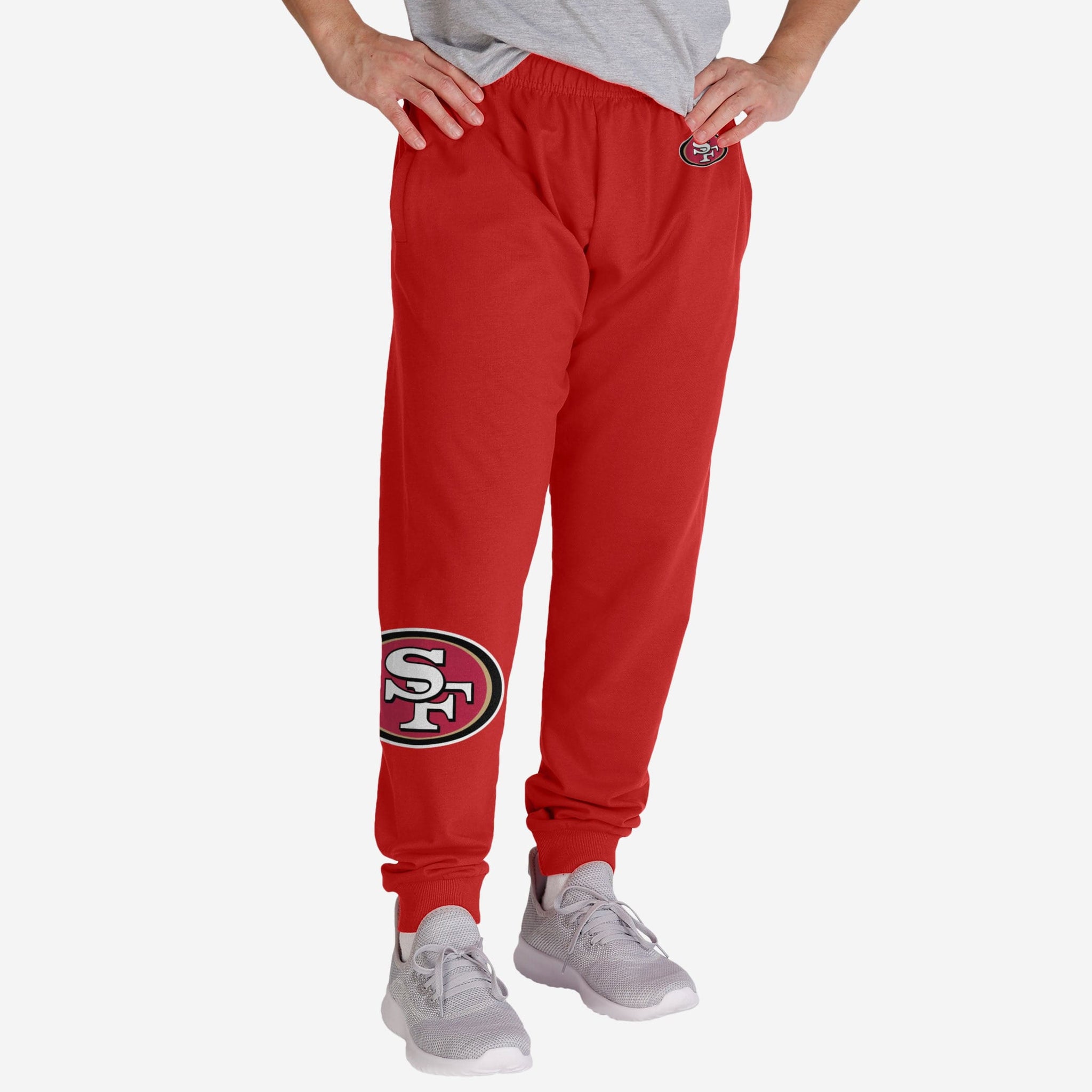 San Francisco 49ers FOCO Women's Color-Block Lounge Set - Scarlet