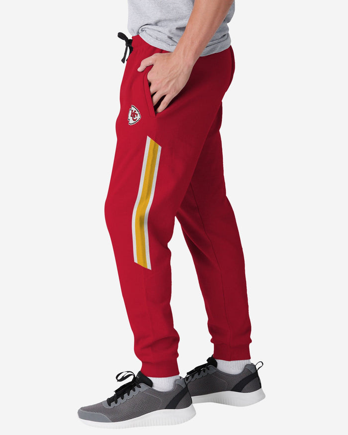 Kansas City Chiefs Team Stripe Joggers FOCO - FOCO.com