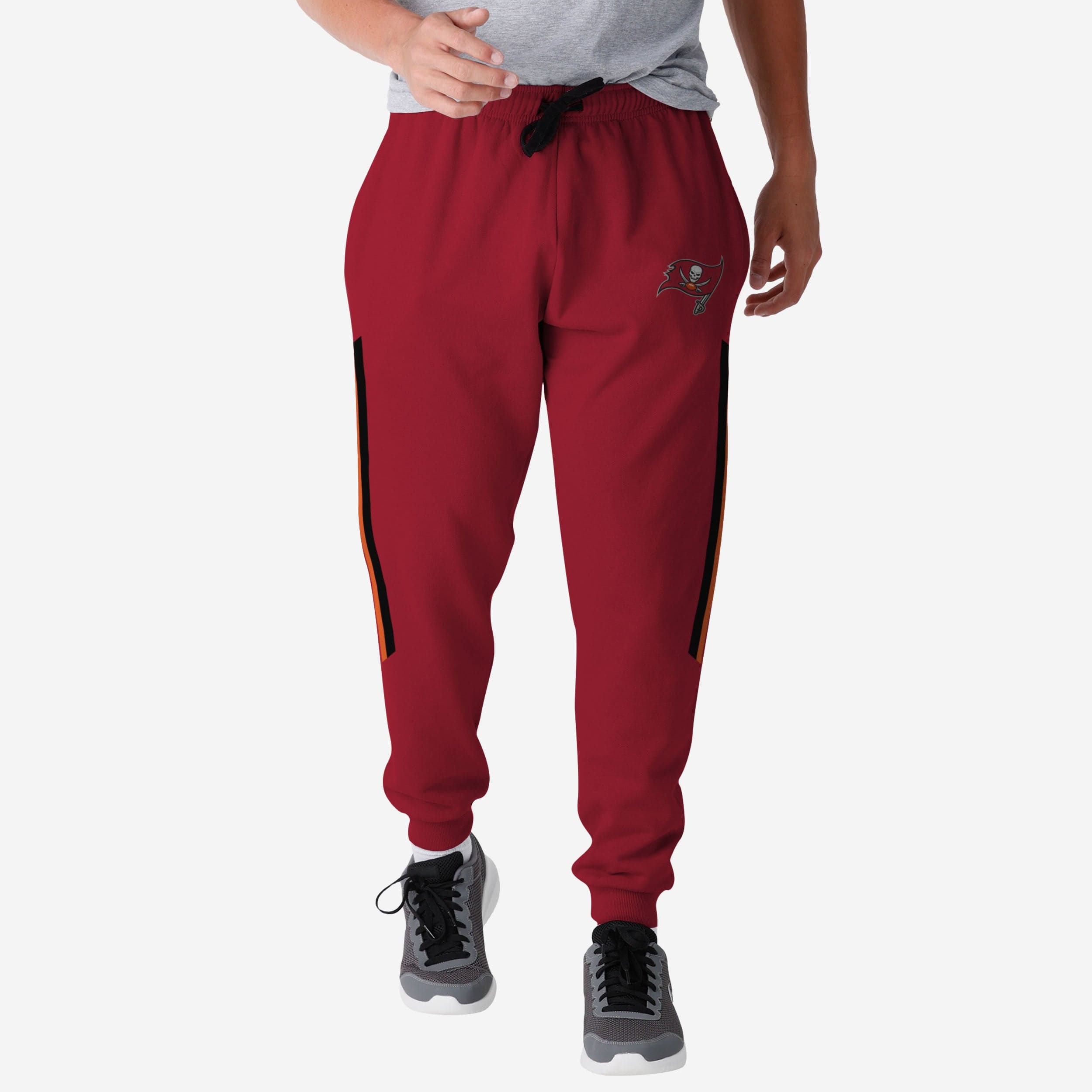 : Ultra Game NFL Tampa Bay Buccaneers Mens Active Basic Jogger  Fleece Pants, Team Color Stripe, Large : Sports & Outdoors