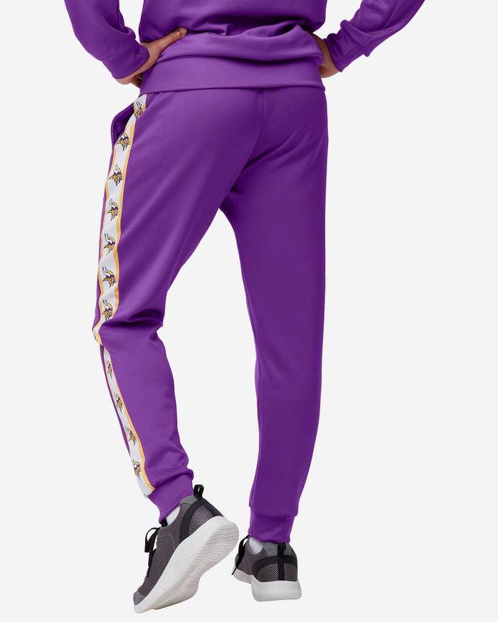 Minnesota Vikings Stripe Logo Track Pants FOCO - FOCO.com