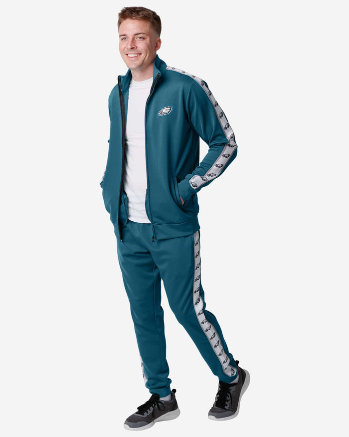 Philadelphia Eagles Stripe Logo Track Pants FOCO - FOCO.com