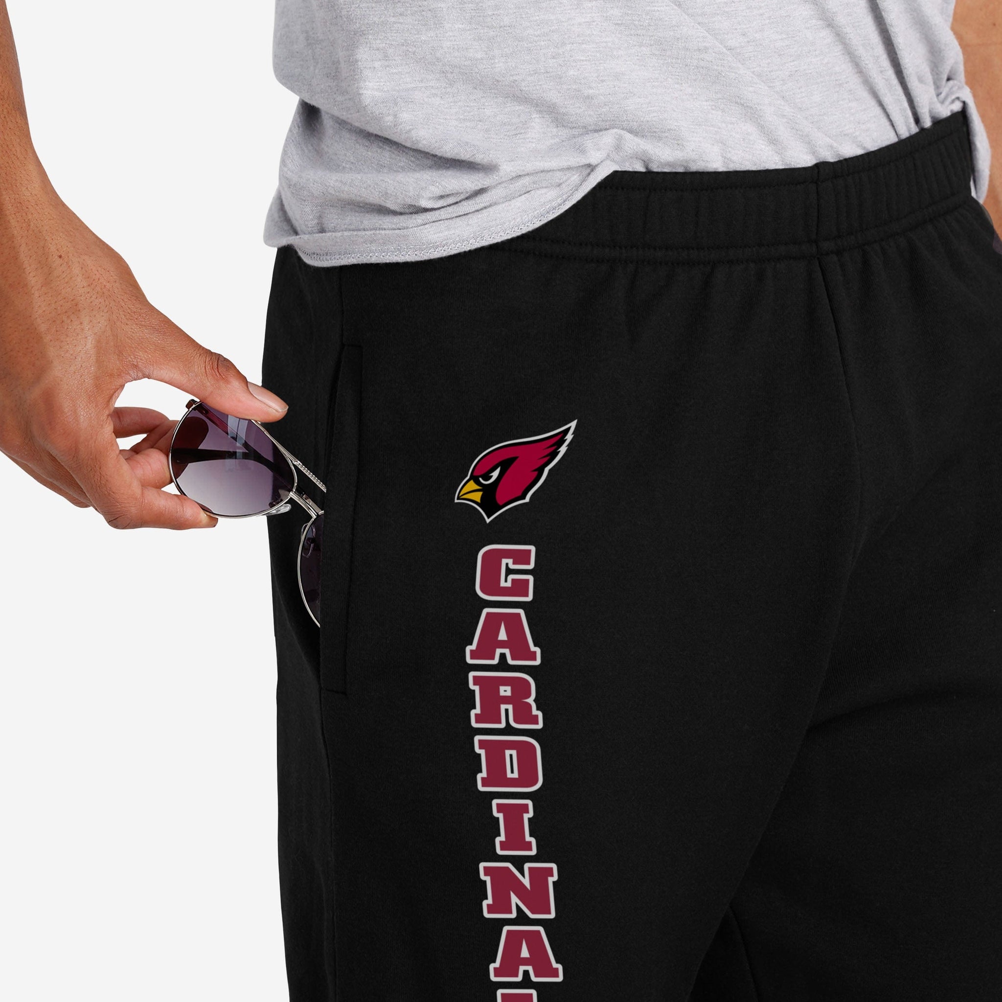 FOCO Arizona Cardinals Team Color Sweatpants, Mens Size: XL