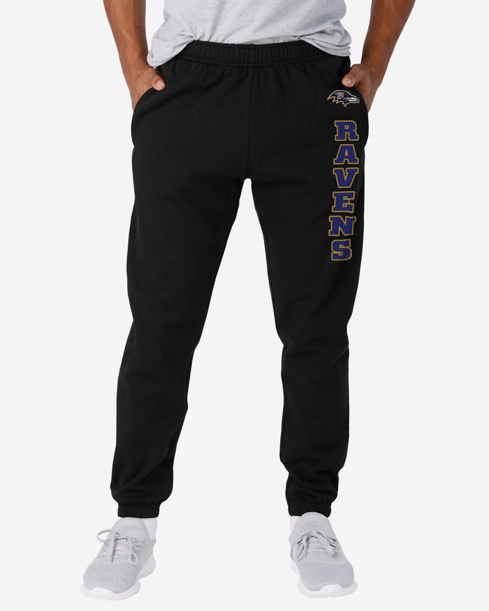 Baltimore Ravens Team Color Sweatpants FOCO S - FOCO.com