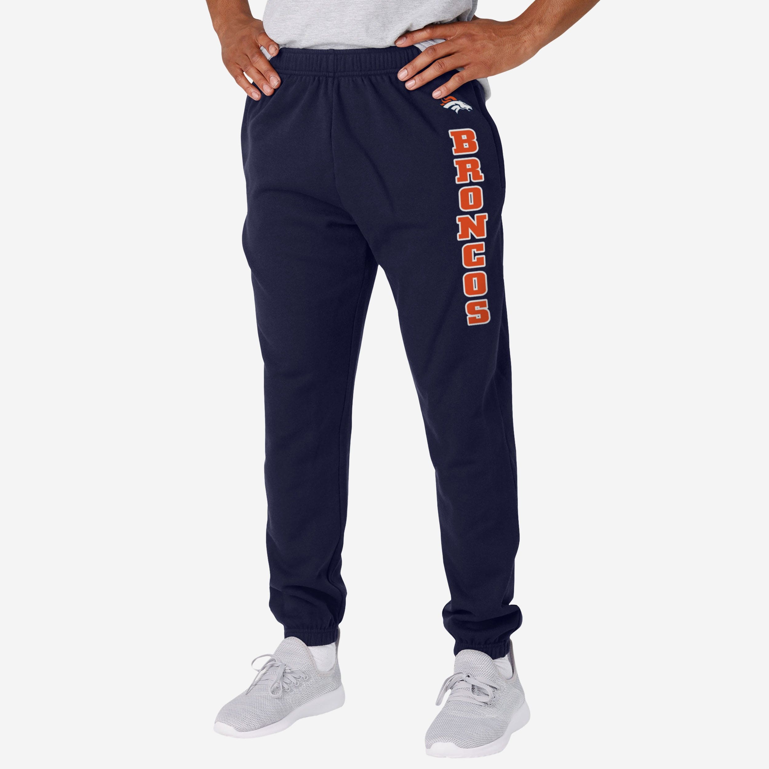 FOCO Denver Broncos NFL Mens Team Color Sweatpants