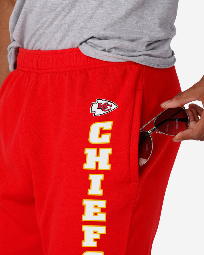 FOCO Kansas City Chiefs NFL Mens Team Color Sweatpants