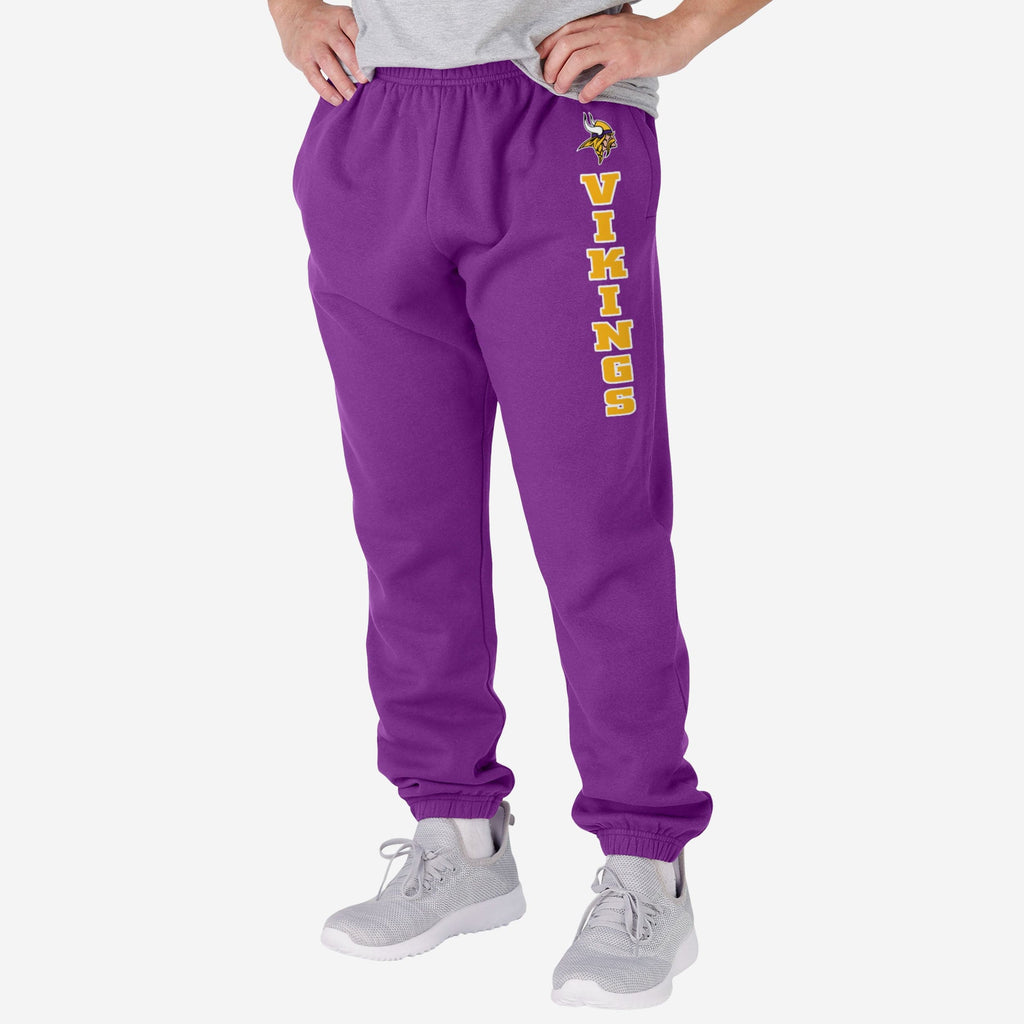 Minnesota Vikings Team Color Sweatpants FOCO S - FOCO.com