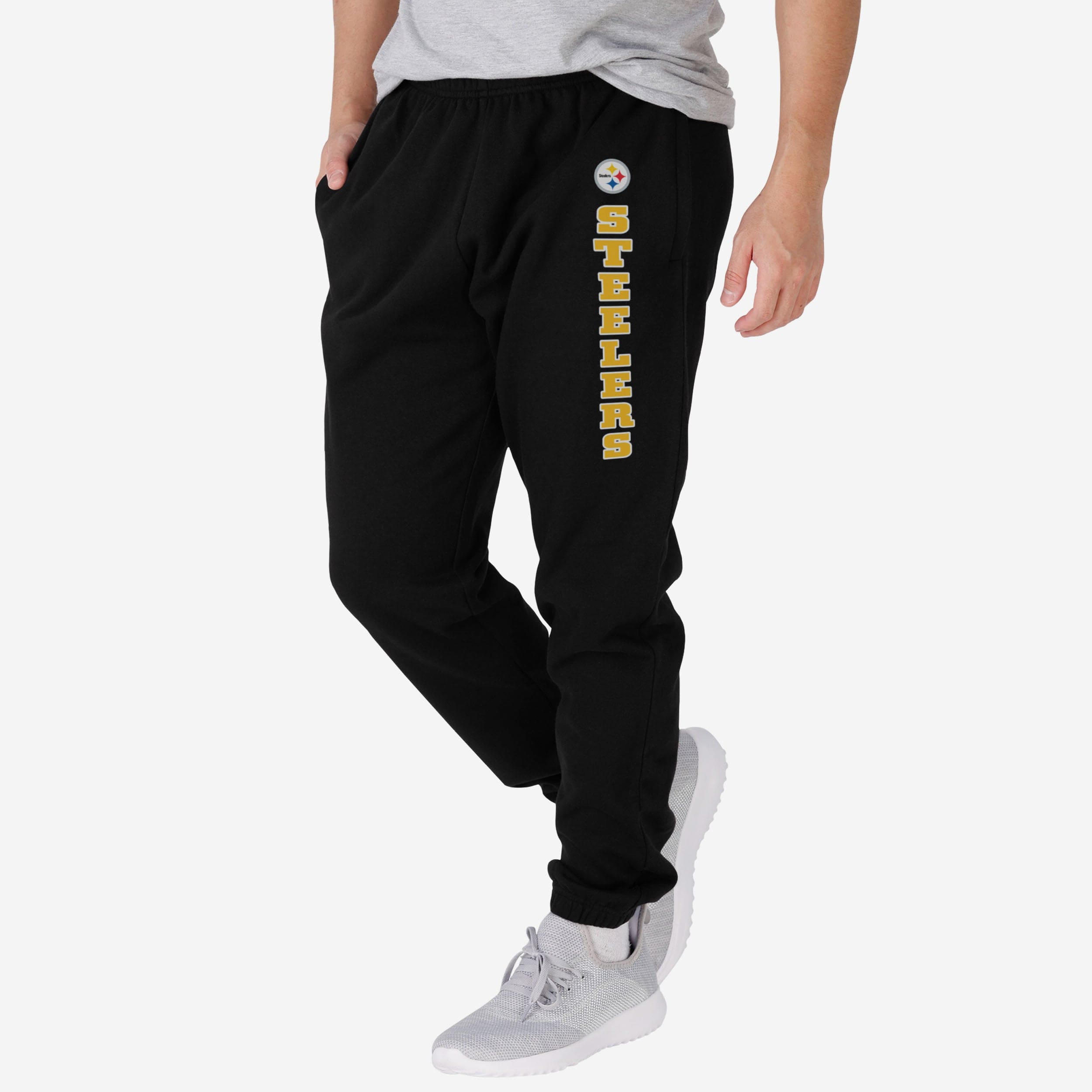 FOCO Pittsburgh Steelers NFL Mens Team Color Sweatpants