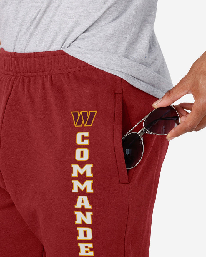 Washington Commanders Team Color Sweatpants FOCO - FOCO.com