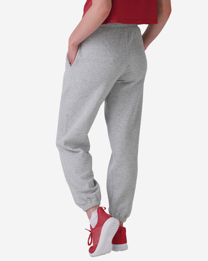 Tampa Bay Buccaneers Womens Big Wordmark Gray Sweatpants FOCO - FOCO.com