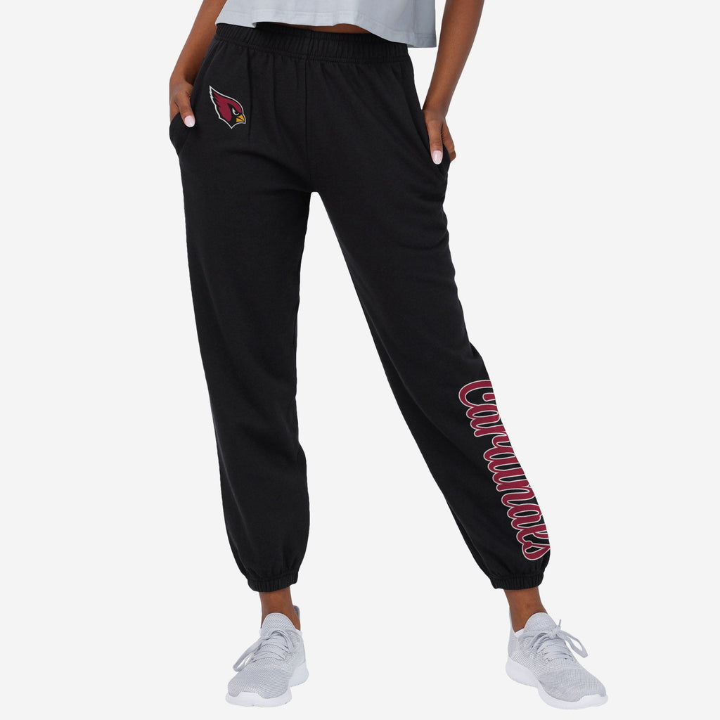 Arizona Cardinals Womens Script Wordmark Team Color Sweatpants FOCO S - FOCO.com