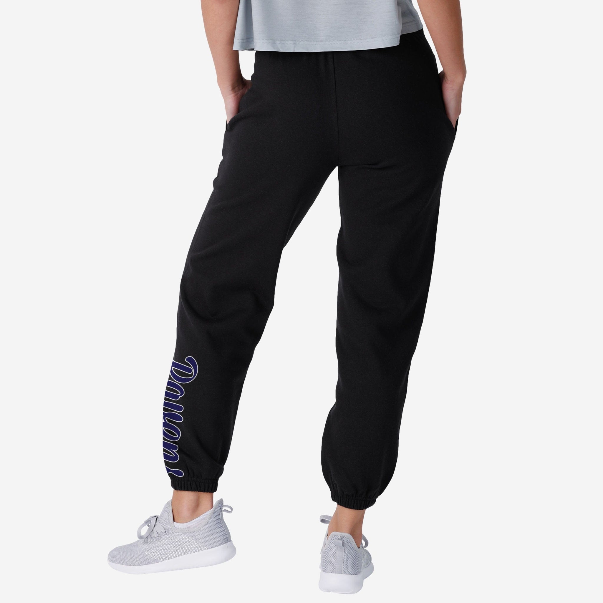 FOCO Baltimore Ravens NFL Womens Script Wordmark Team Color Sweatpants