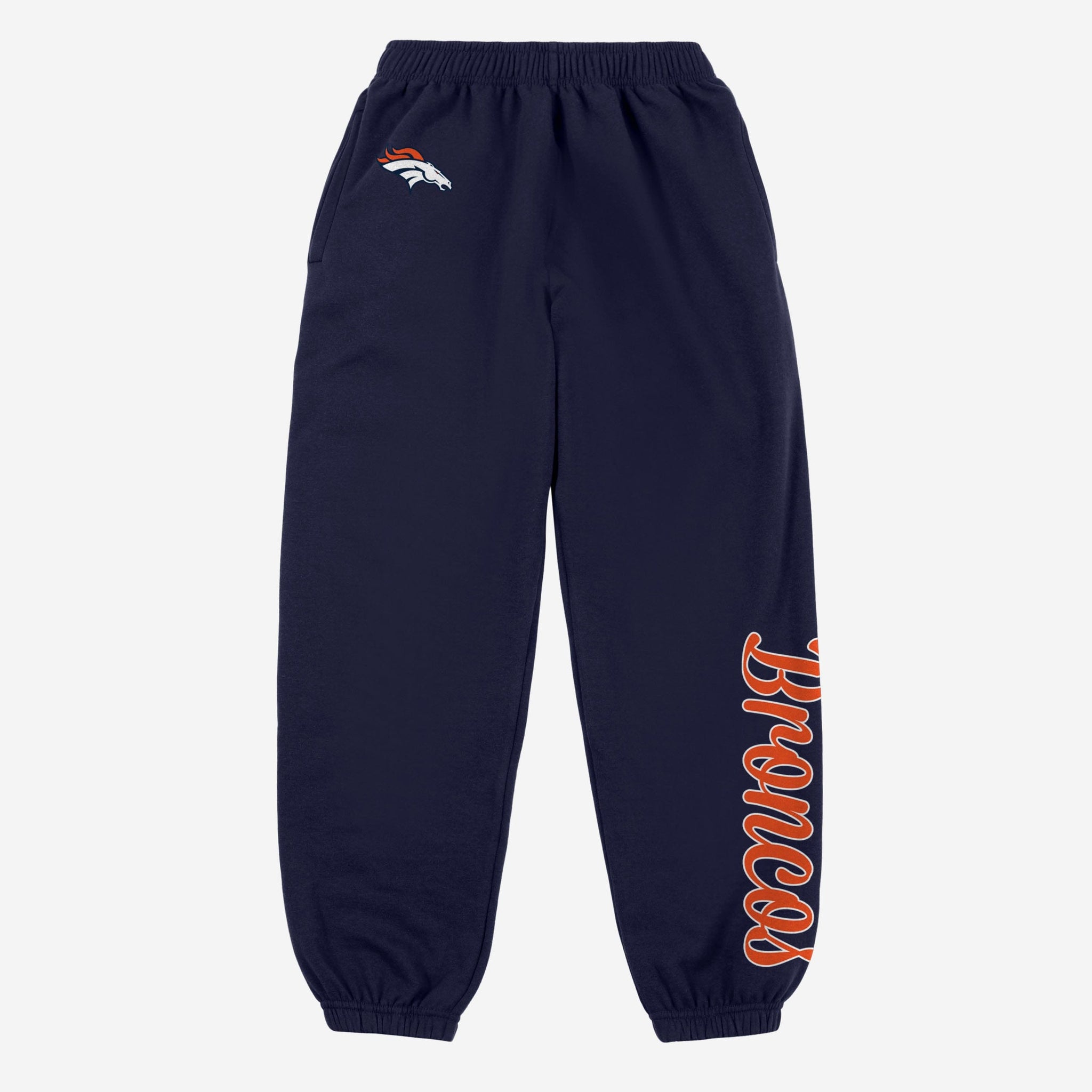 FOCO Denver Broncos NFL Mens Team Color Sweatpants