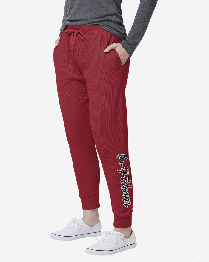 Atlanta Falcons Womens Waffle Lounge Pants FOCO S - FOCO.com