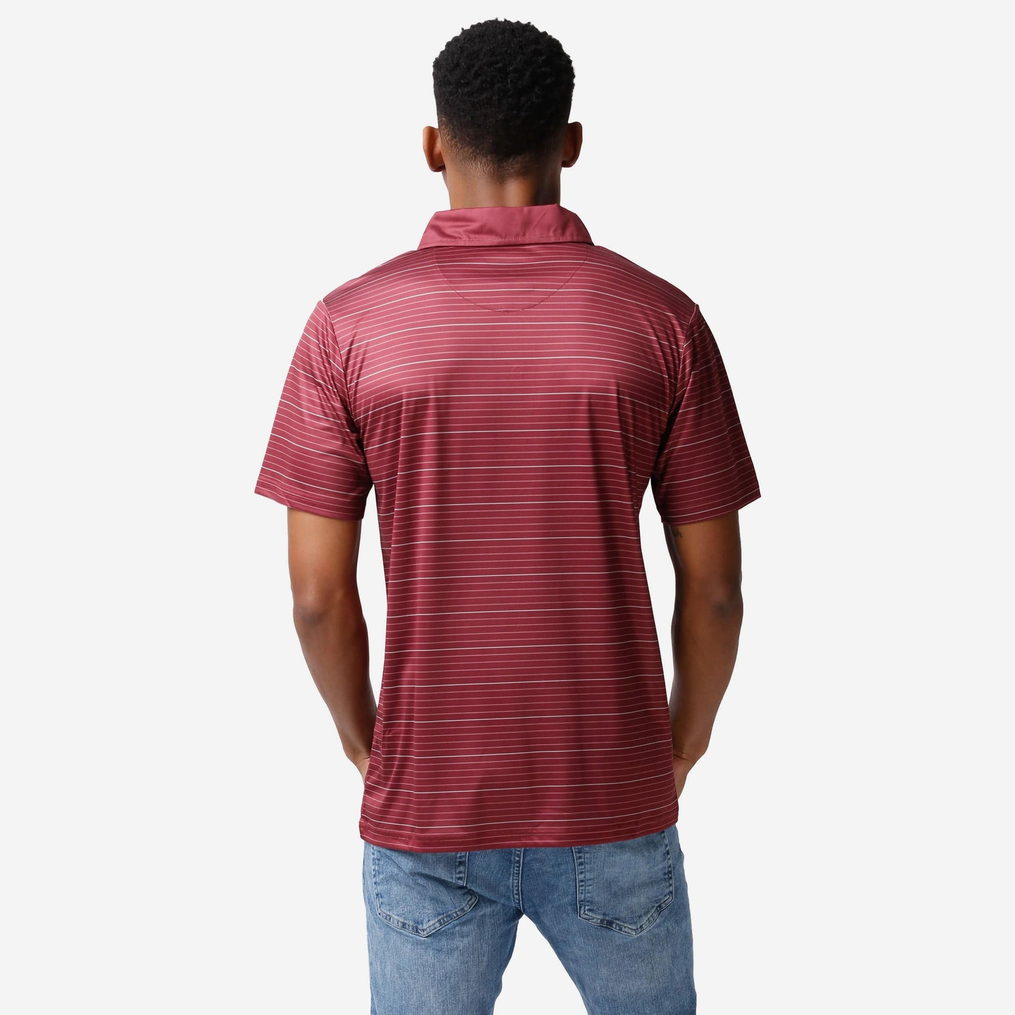 Nike Men's San Diego Padres City Connect Striped Polo T-Shirt