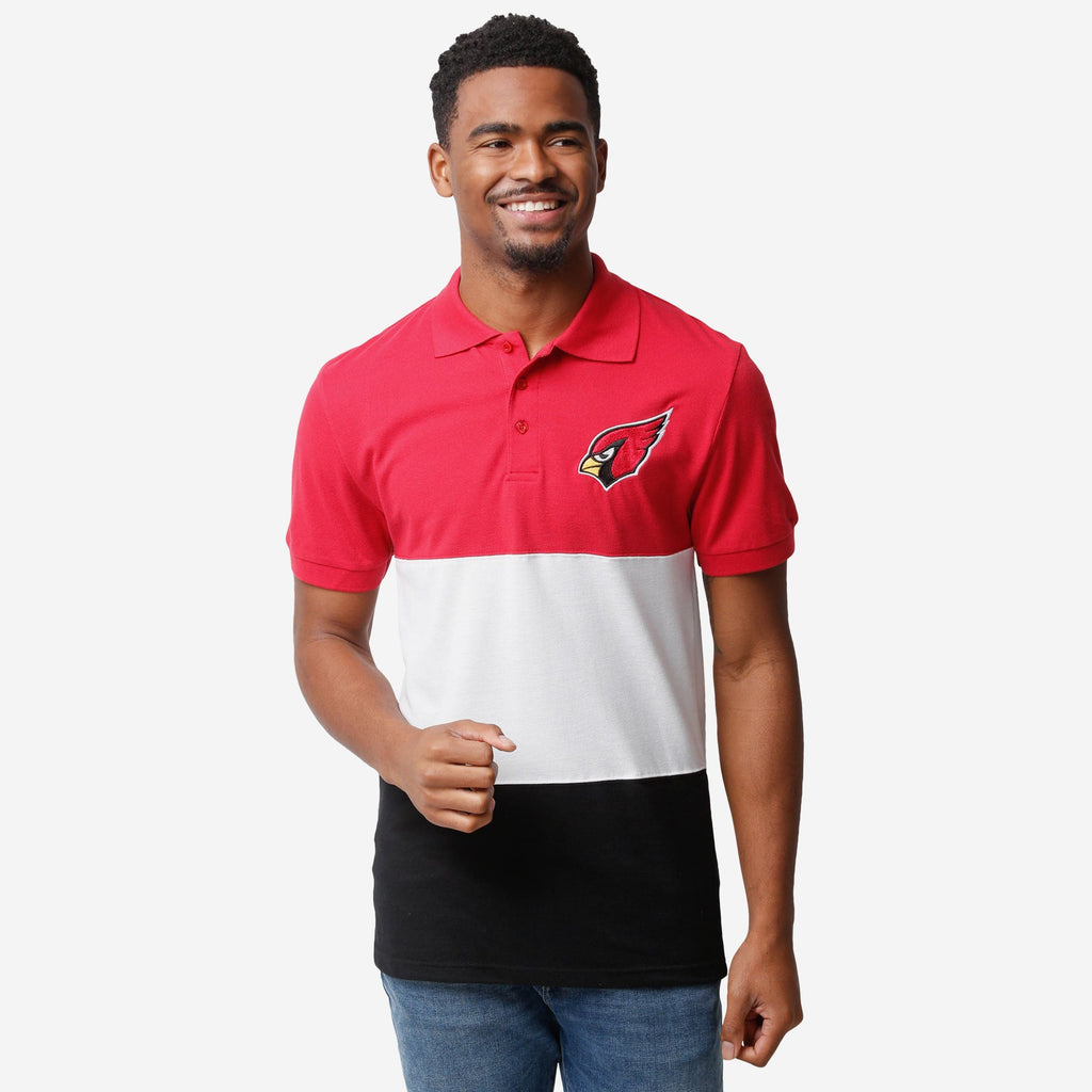 Arizona Cardinals Rugby Scrum Polo FOCO S - FOCO.com